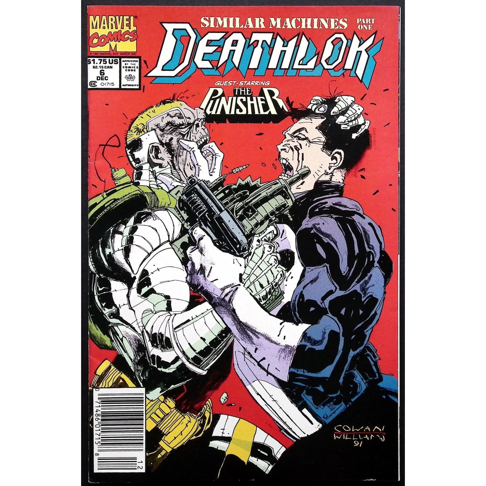 Deathlok 8x Comic Book Lot Issues 1,2,4,5,6,7,9,10 Ghost Rider Punisher NS VF - Thumbnail 8