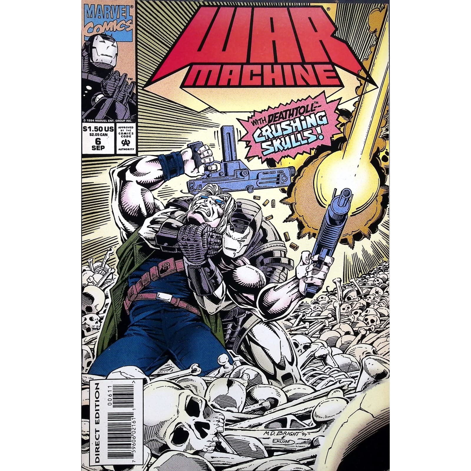Marvel Comic 11x Lot War Machine #1-11 James Rhodes Iron Man Cable - Thumbnail 8