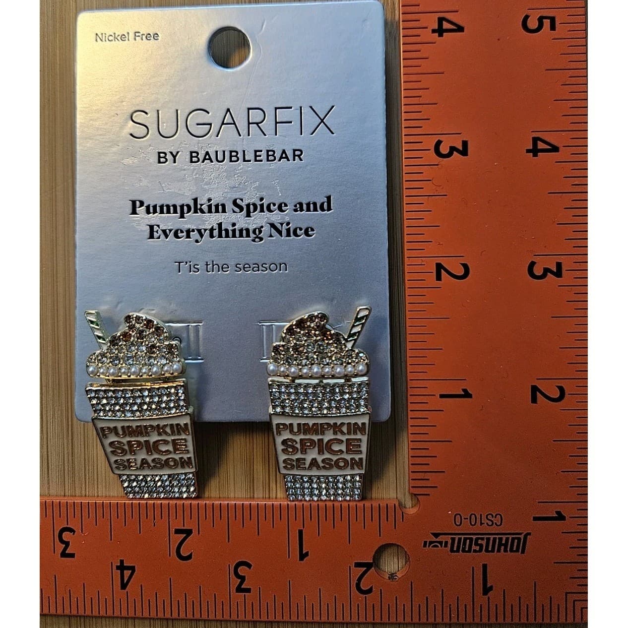 Sugarfix by Baublebar Pumpkin Spice And Everything Nice Earrings - Thumbnail 3