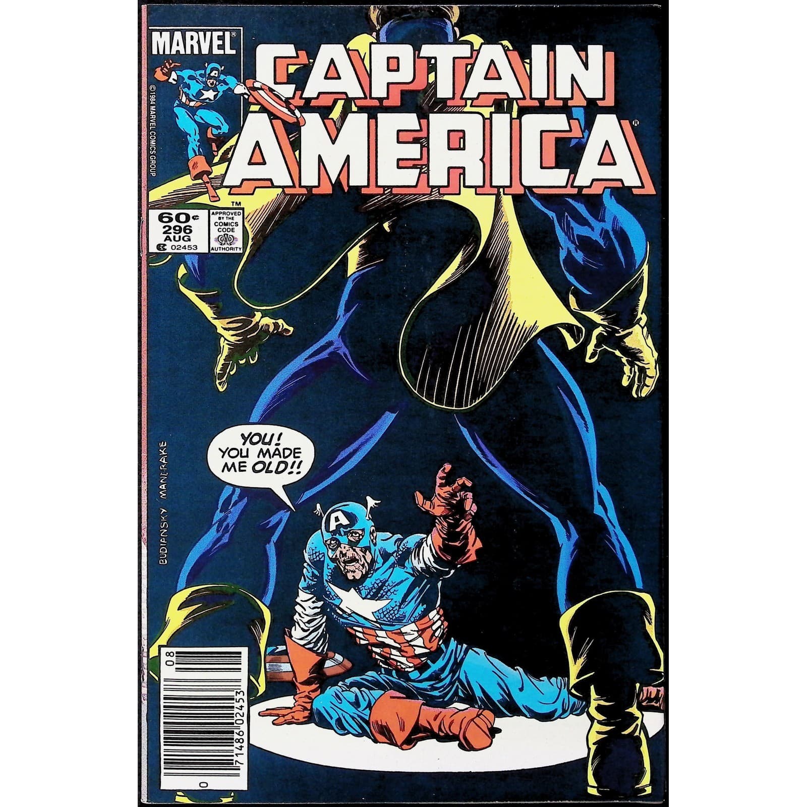 Captain America 2X Comic Lot #218 296 Cap Origin Revealed Newsstand Marvel - Thumbnail 2