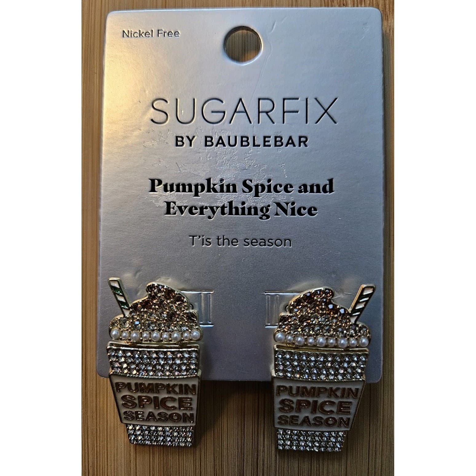Sugarfix by Baublebar Pumpkin Spice And Everything Nice Earrings - Thumbnail 2
