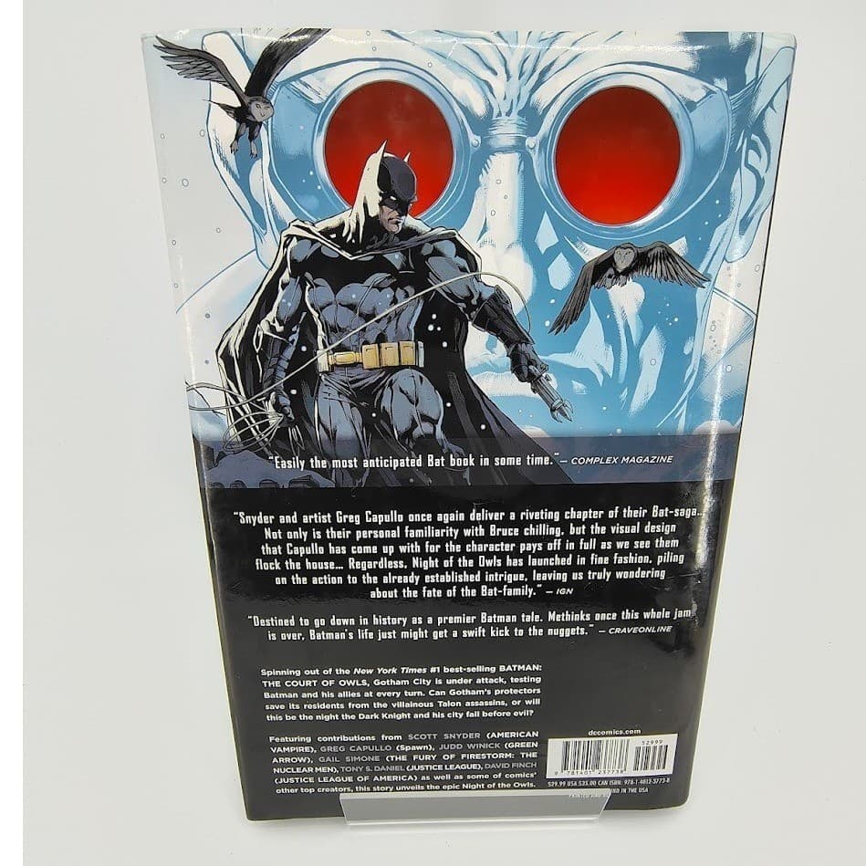 DC Comics Batman Night of the Owls Hardcover Graphic Novel #1 New 52 HC - Thumbnail 2