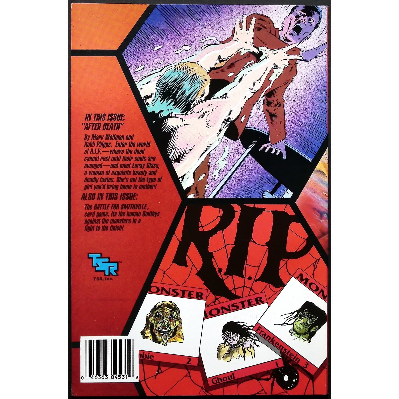 R.I.P. #1 1990 Revolutionary Comics Premiere Issue Horror Anthology VF/NM - Thumbnail 2