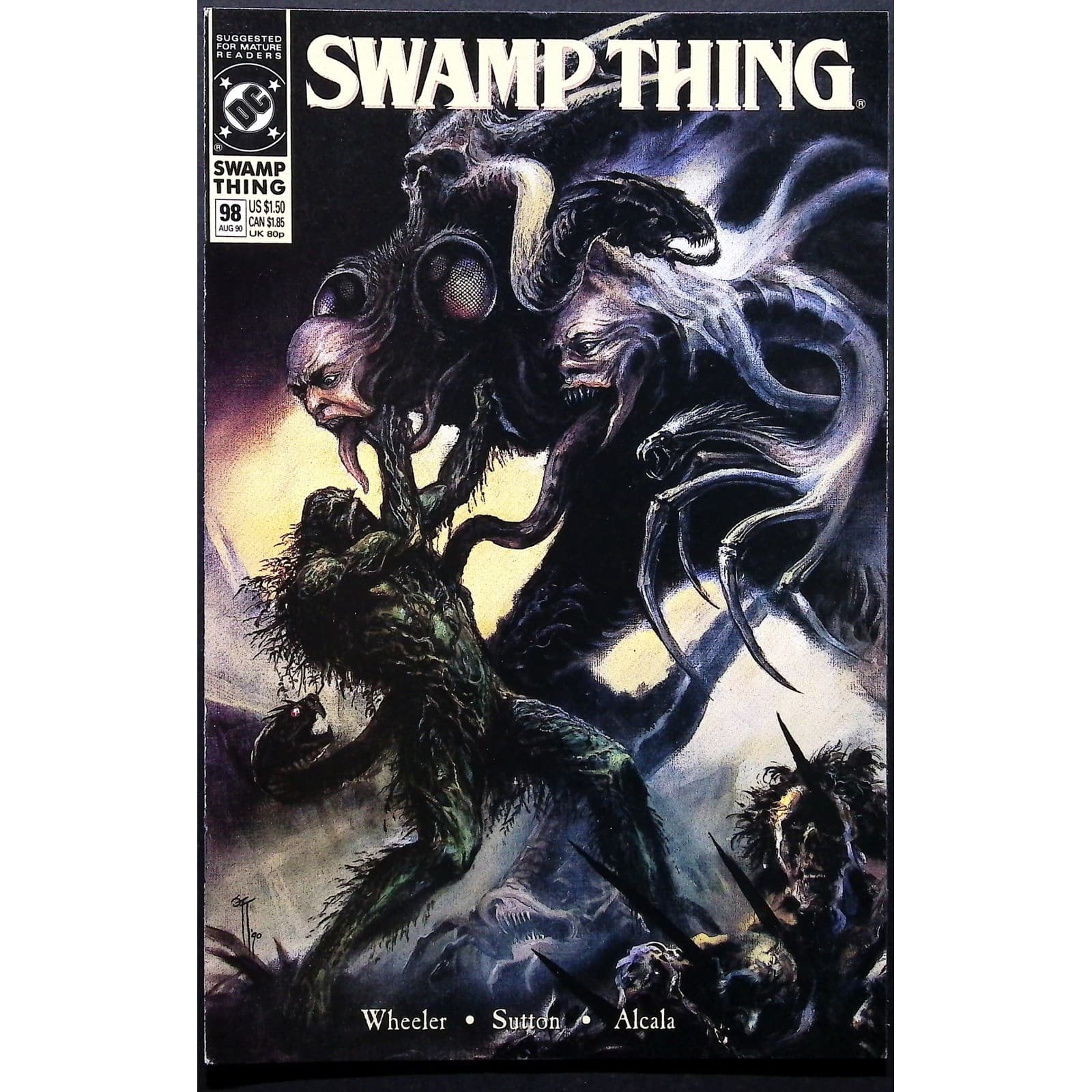 Swamp Thing 98 105 1990-91 DC Comics Doug Wheeler John Totleben Art 2x Issue Lot - Thumbnail 4