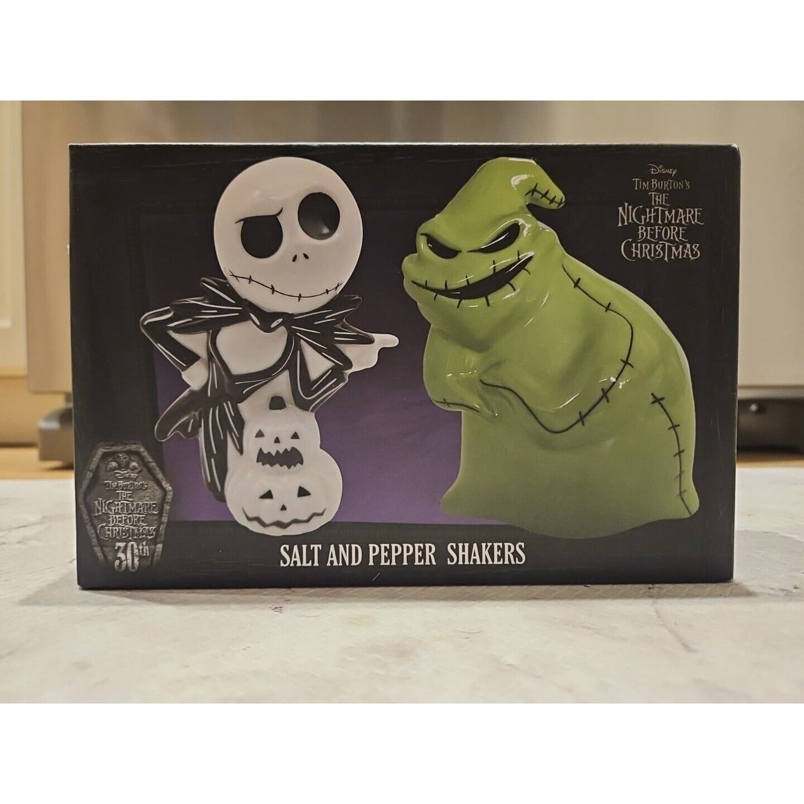 Nightmare Before Christmas Jack Oogie Boogie Salt Pepper Shakers - Thumbnail 4