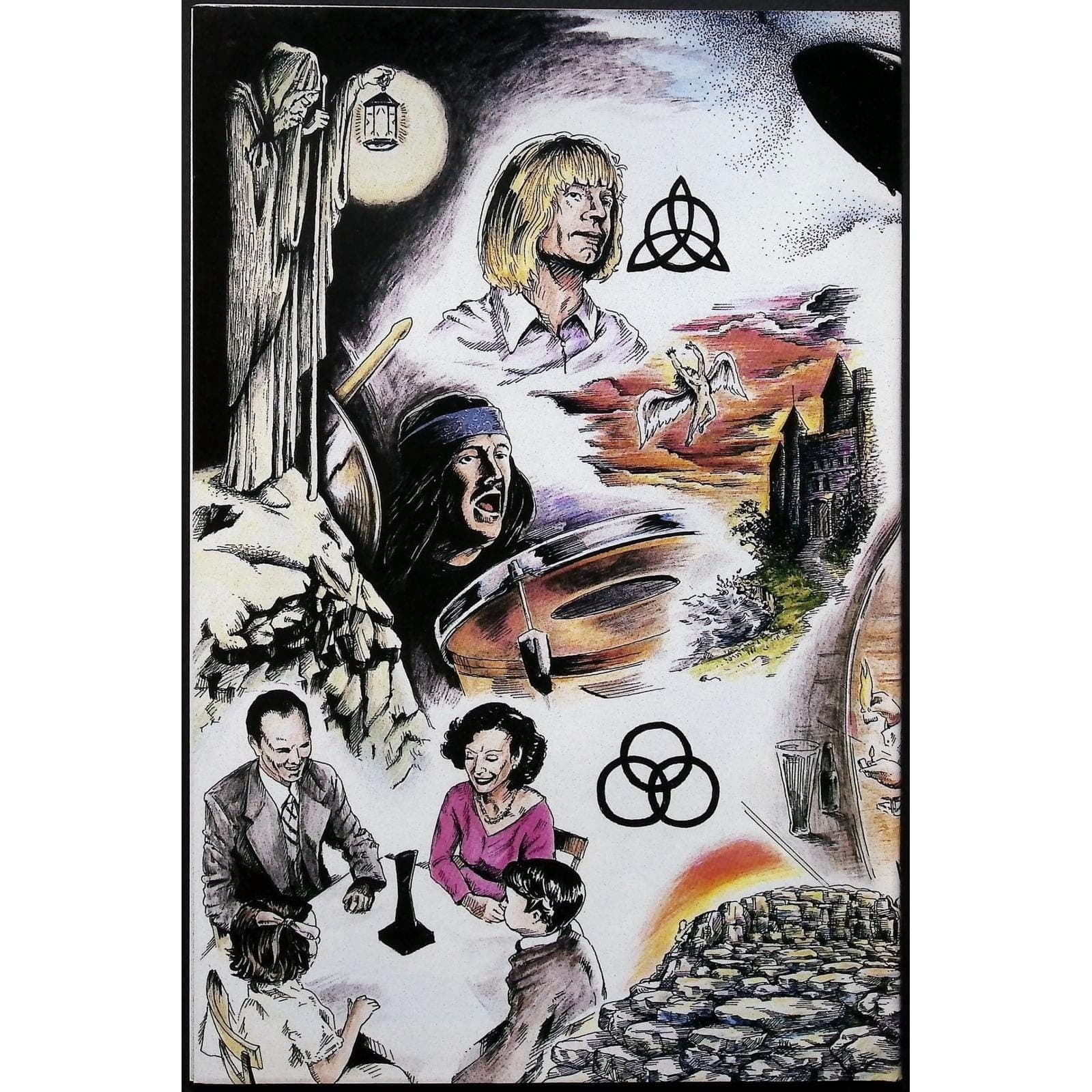 Rock N Roll Comics #13 Led Zeppelin 1990 1st Print Unauthorized Biography - Thumbnail 2