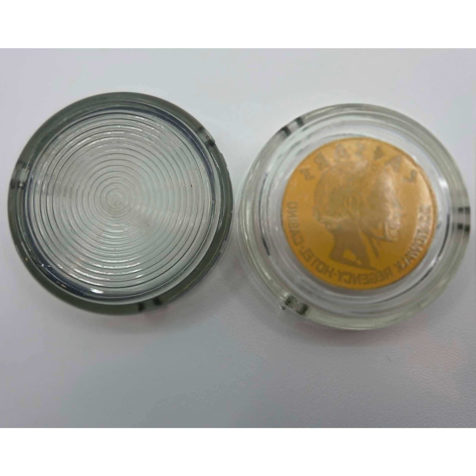 Caesars Palace Ashtray Lot Vintage Glass Las Vegas Boardwalk Regency Casino 2pc - Thumbnail 5