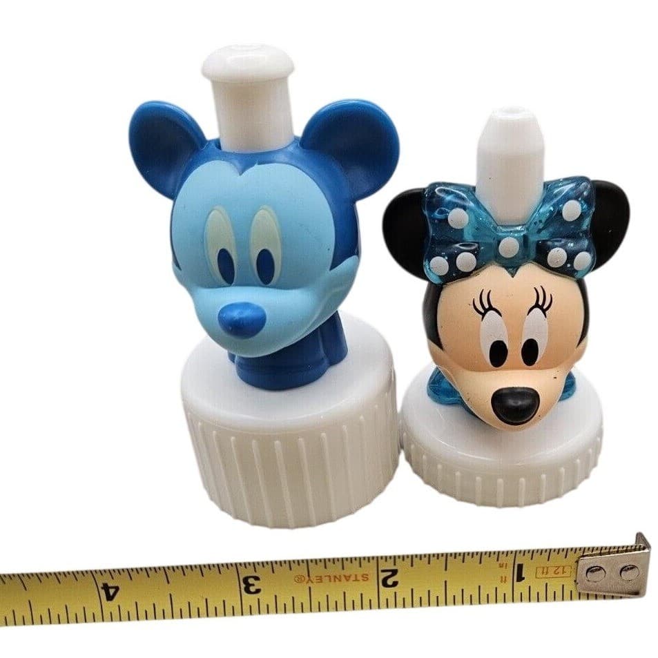 Mickey Minnie Mouse Disney Good 2 Grow Toppers BLUE MICKEY & BLUE GLITTER MINNIE - Thumbnail 4