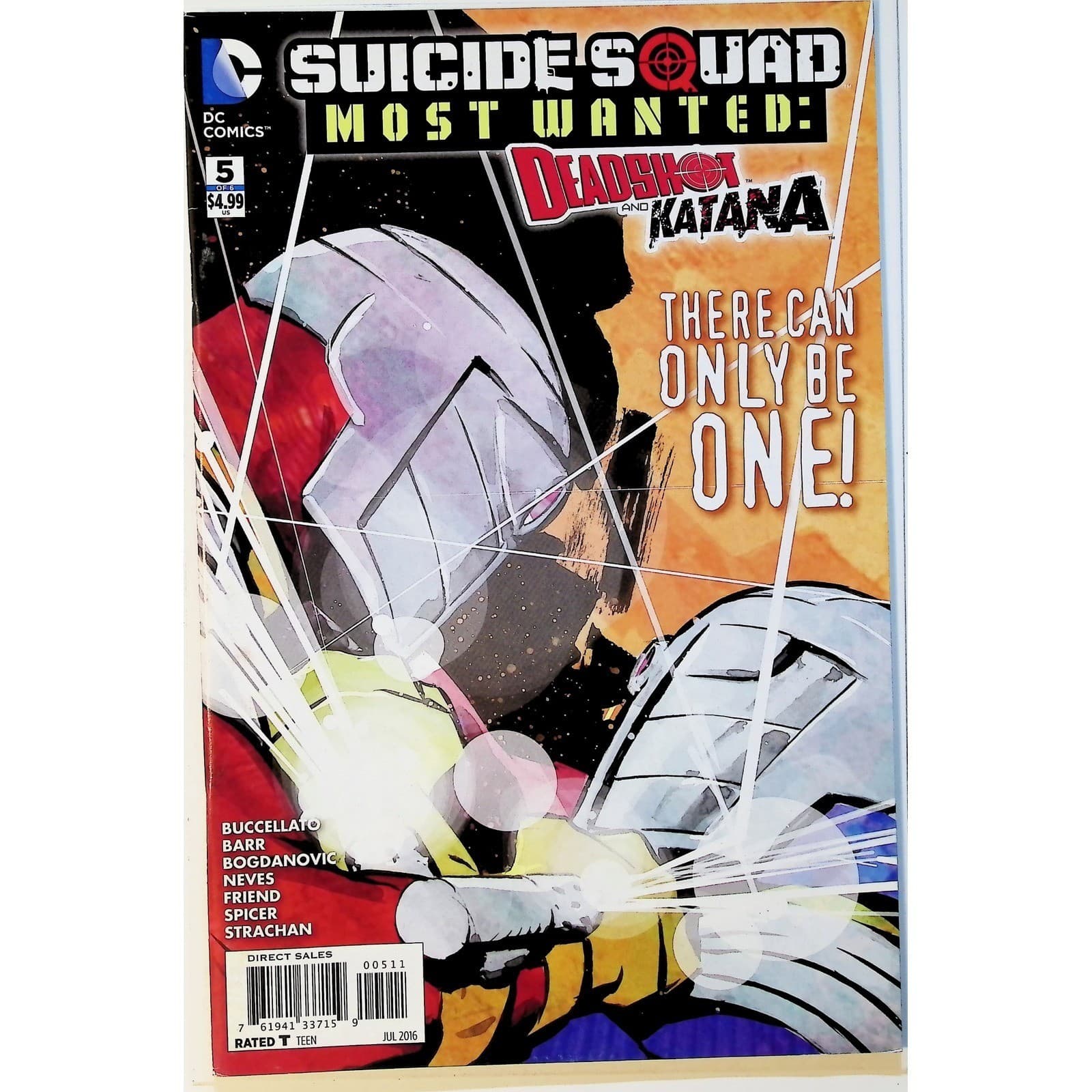 Suicide Squad Most Wanted Deadshot & Katana #2-3,5-6 + Harley Quinn April Fools - Thumbnail 5