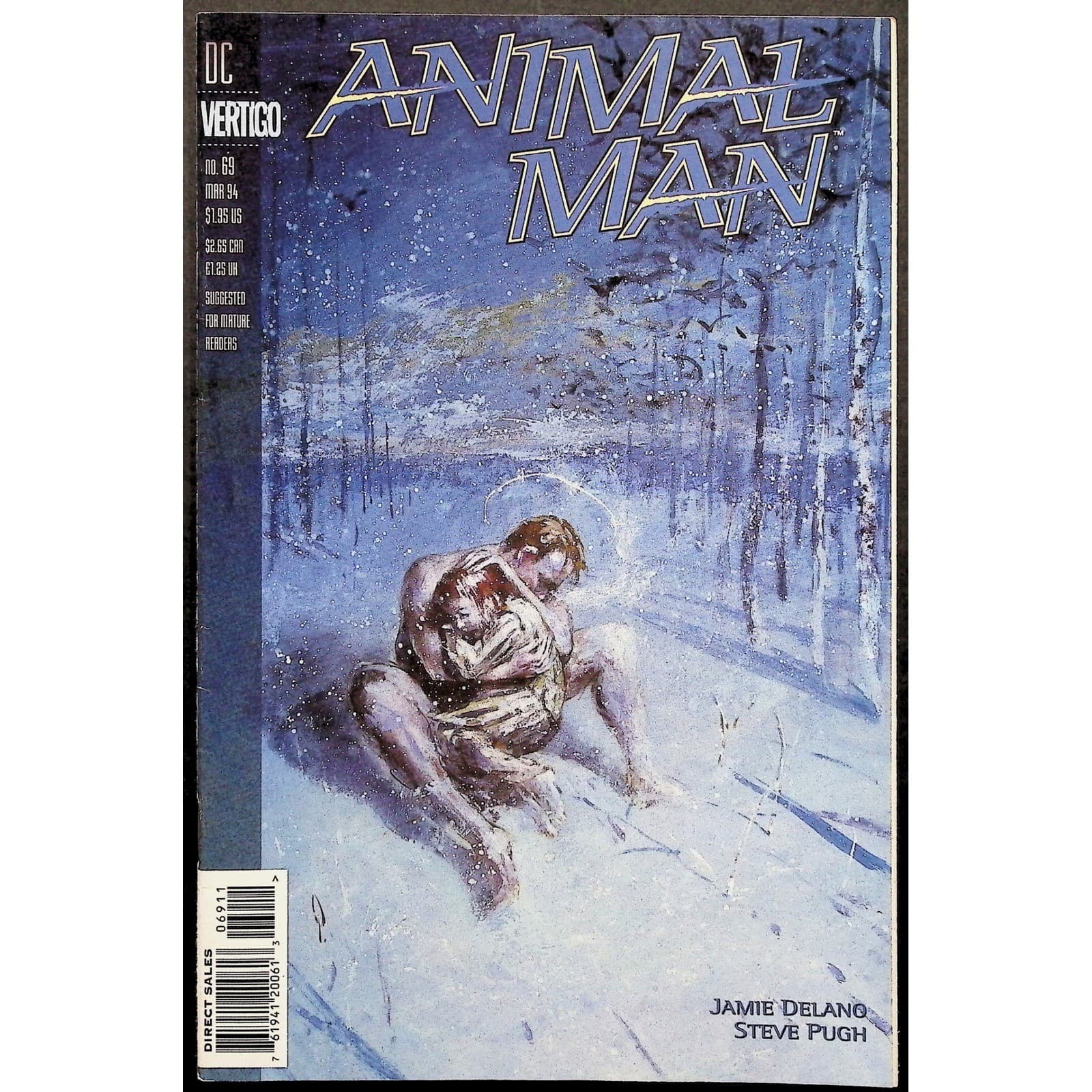 Animal Man Comic Book Lot 49 57 59 61 69 74 75 Bolland Final Issue - Thumbnail 4