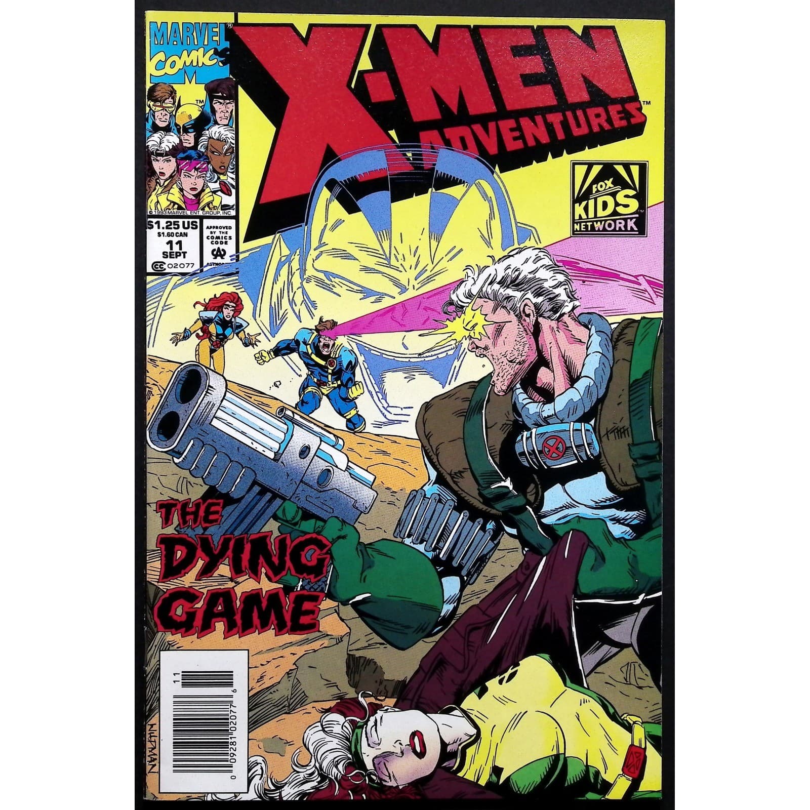 X-Men Adventures Comic Book 2x Lot 11 12 Newstand When Angels Cry The Dying Game - Thumbnail 3