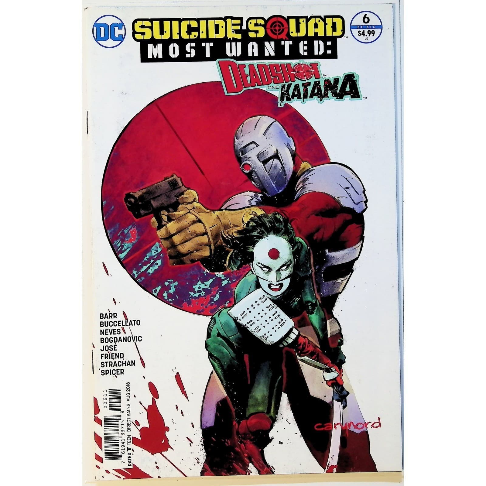 Suicide Squad Most Wanted Deadshot & Katana #2-3,5-6 + Harley Quinn April Fools - Thumbnail 6