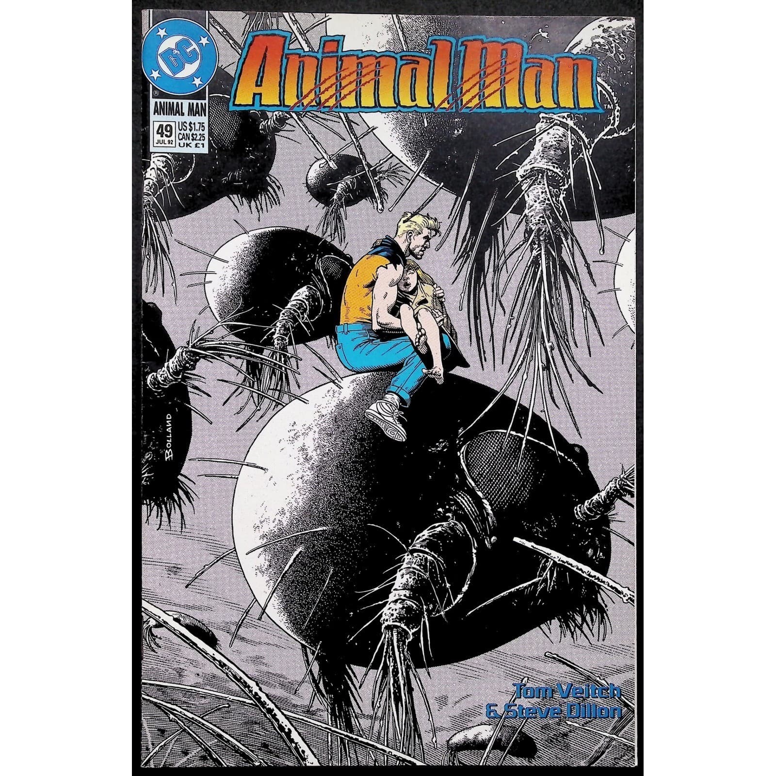 Animal Man Comic Book Lot 49 57 59 61 69 74 75 Bolland Final Issue - Thumbnail 2