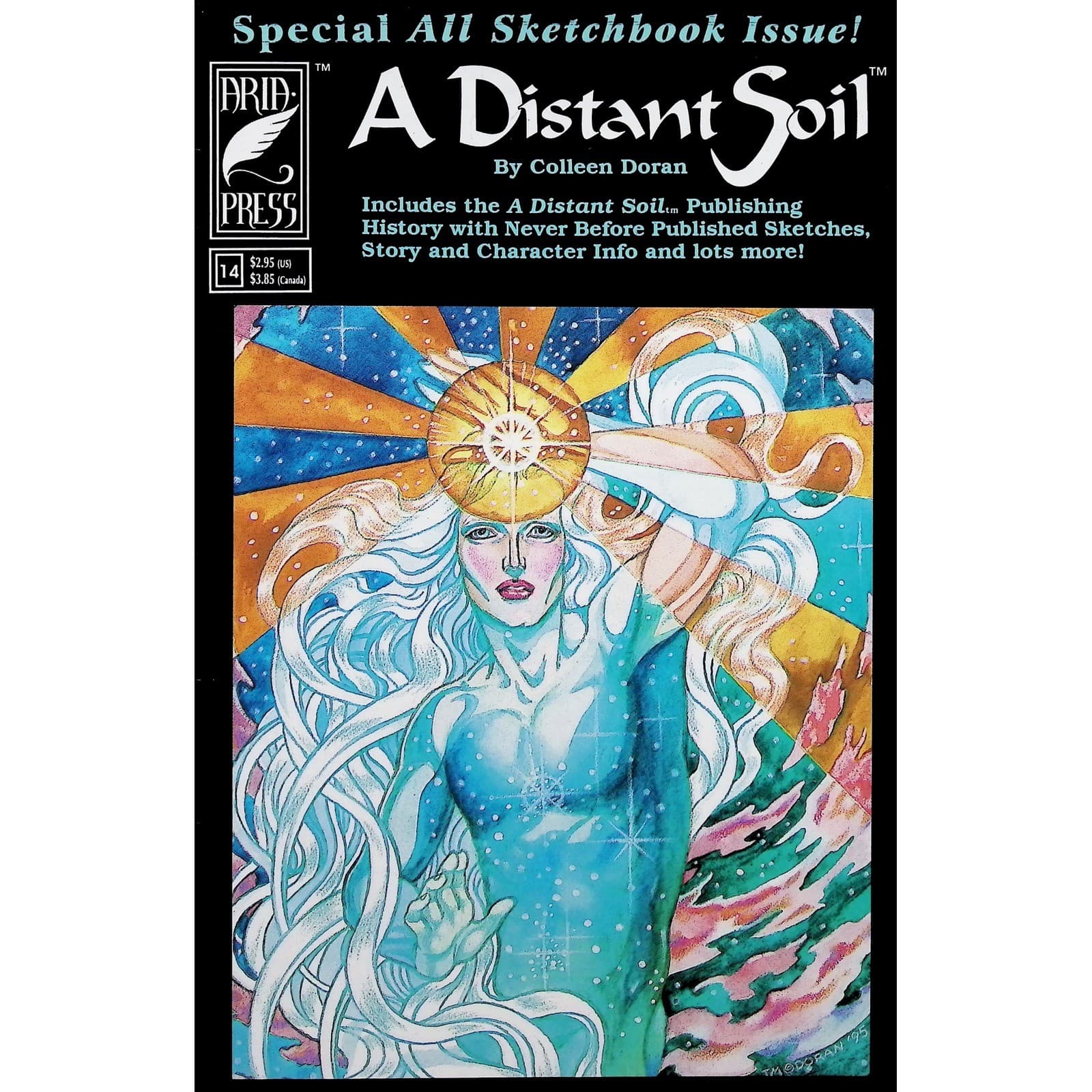 Aria Press Comic Lot A Distant Soil #2 7 9-14 Colleen Doran Sci-Fi 8x Books - Thumbnail 2