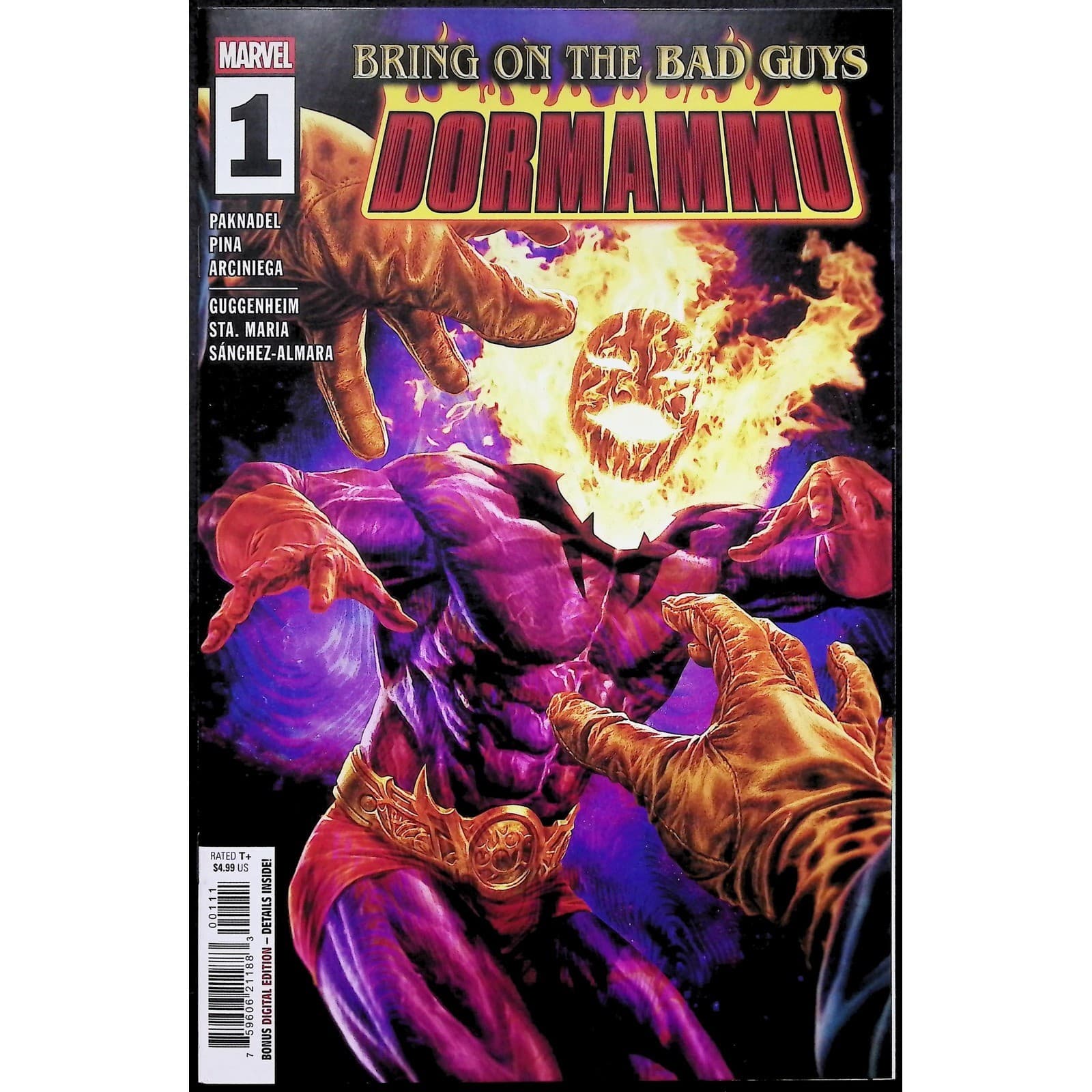 Marvel Bring On The Bad Guys Comic Books 4x Lot Dr Doom Loki Dormammu Red Skull - Thumbnail 3
