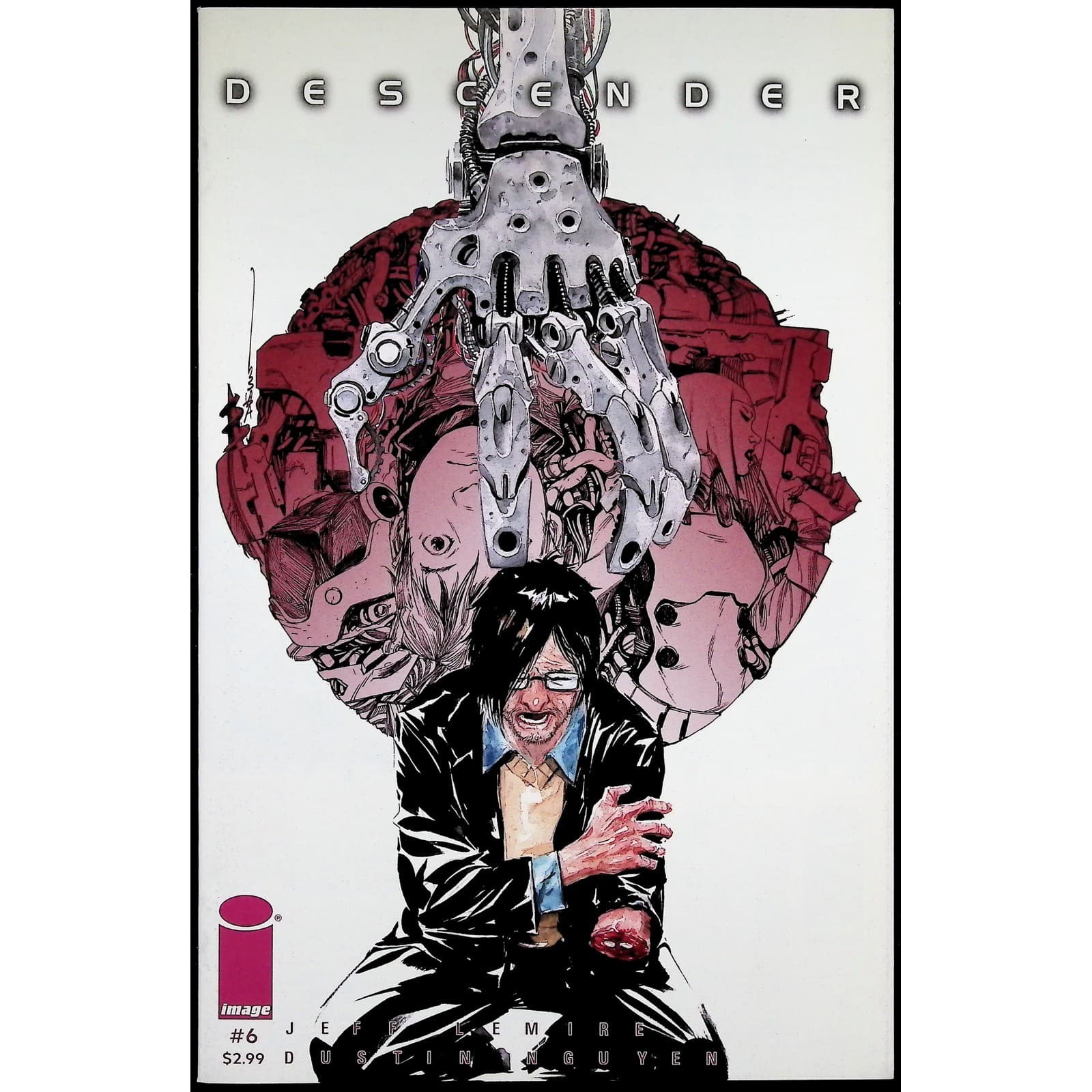 Image Comics Descender No. 1-6 Comic Lot Jeff Lemire Dustin Nguyen Sci-Fi #1-6 - Thumbnail 11