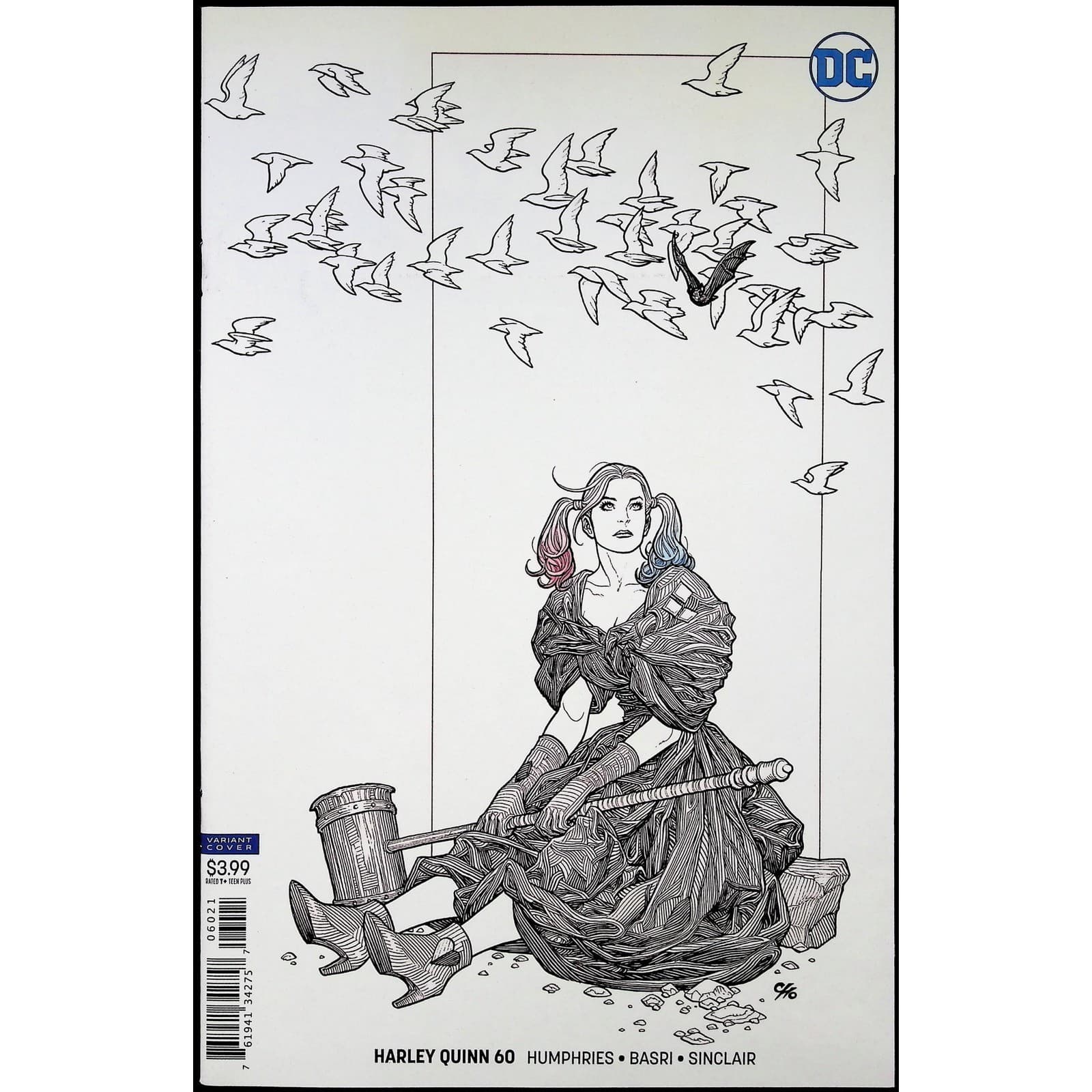 Harley Quinn 4X Comic Lot #1 59 60 60 Rebirth Amanda Conner DC - Thumbnail 8
