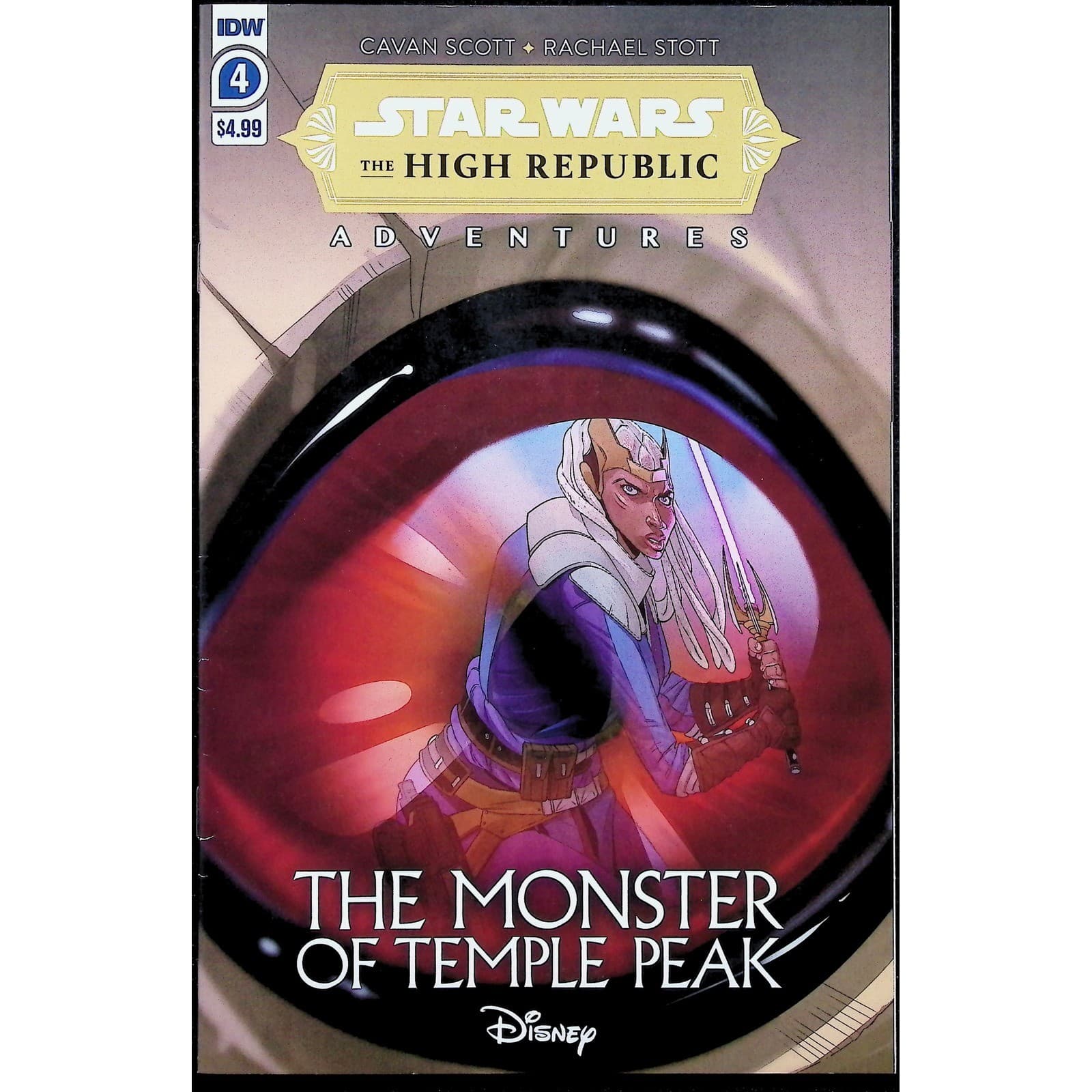IDW Comic Lot Star Wars The High Republic Adventures Monster of Temple Peak #3 4 - Thumbnail 3