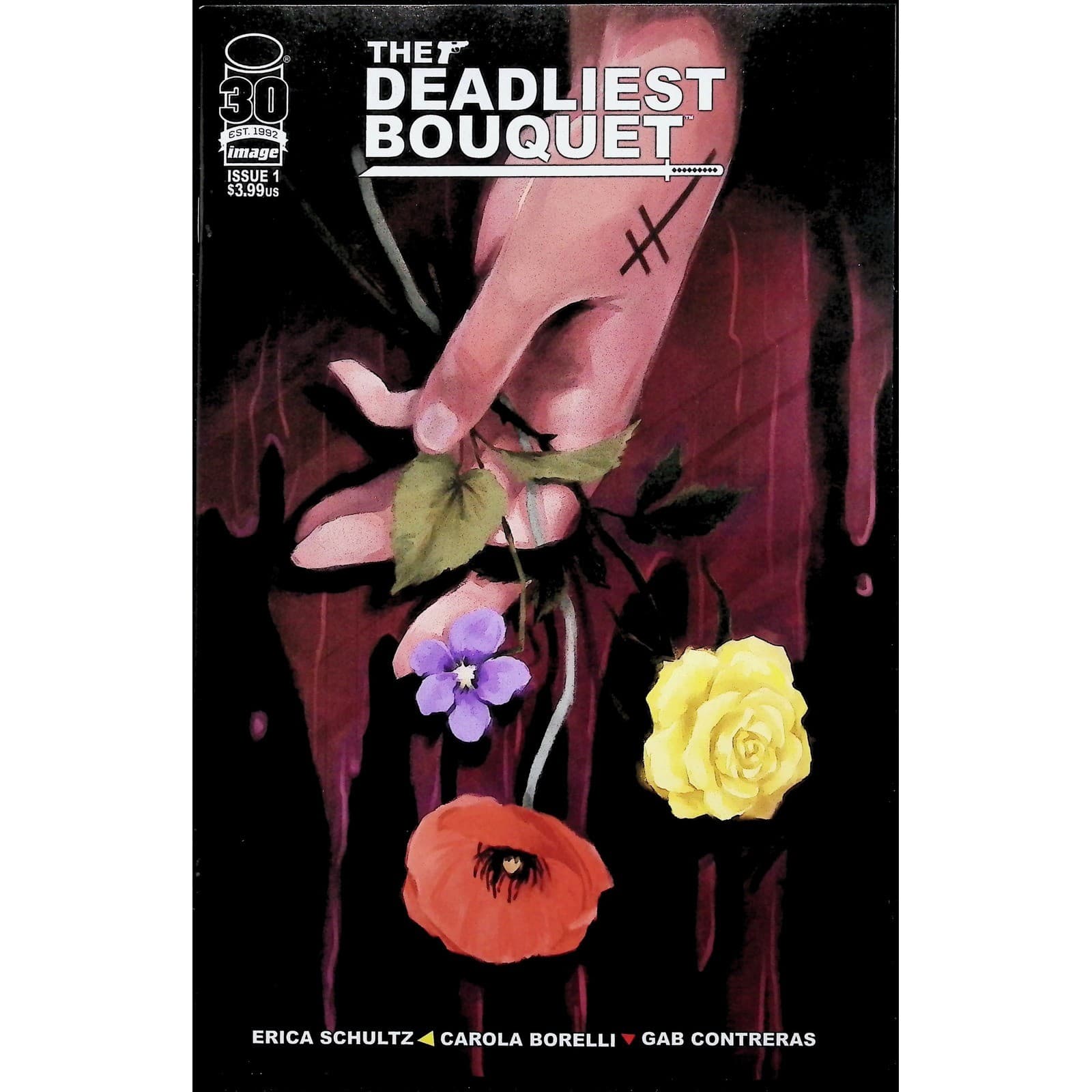 Horror Indie Comic Book #1 Draculina Nightmare Man Deadliest Bouquet 8x Loit - Thumbnail 3