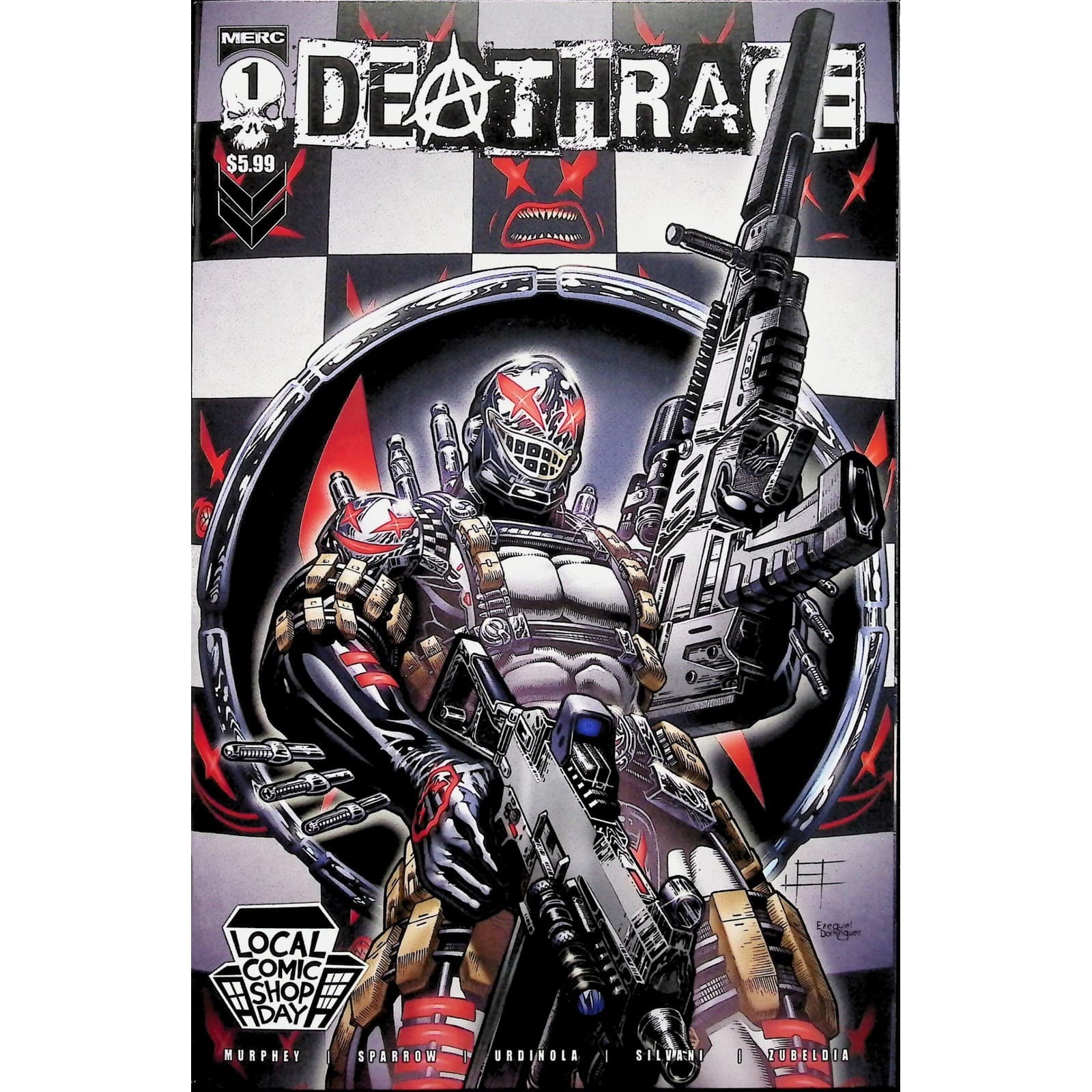 Horror Indie Comic Book #1 Draculina Nightmare Man Deadliest Bouquet 8x Loit - Thumbnail 9