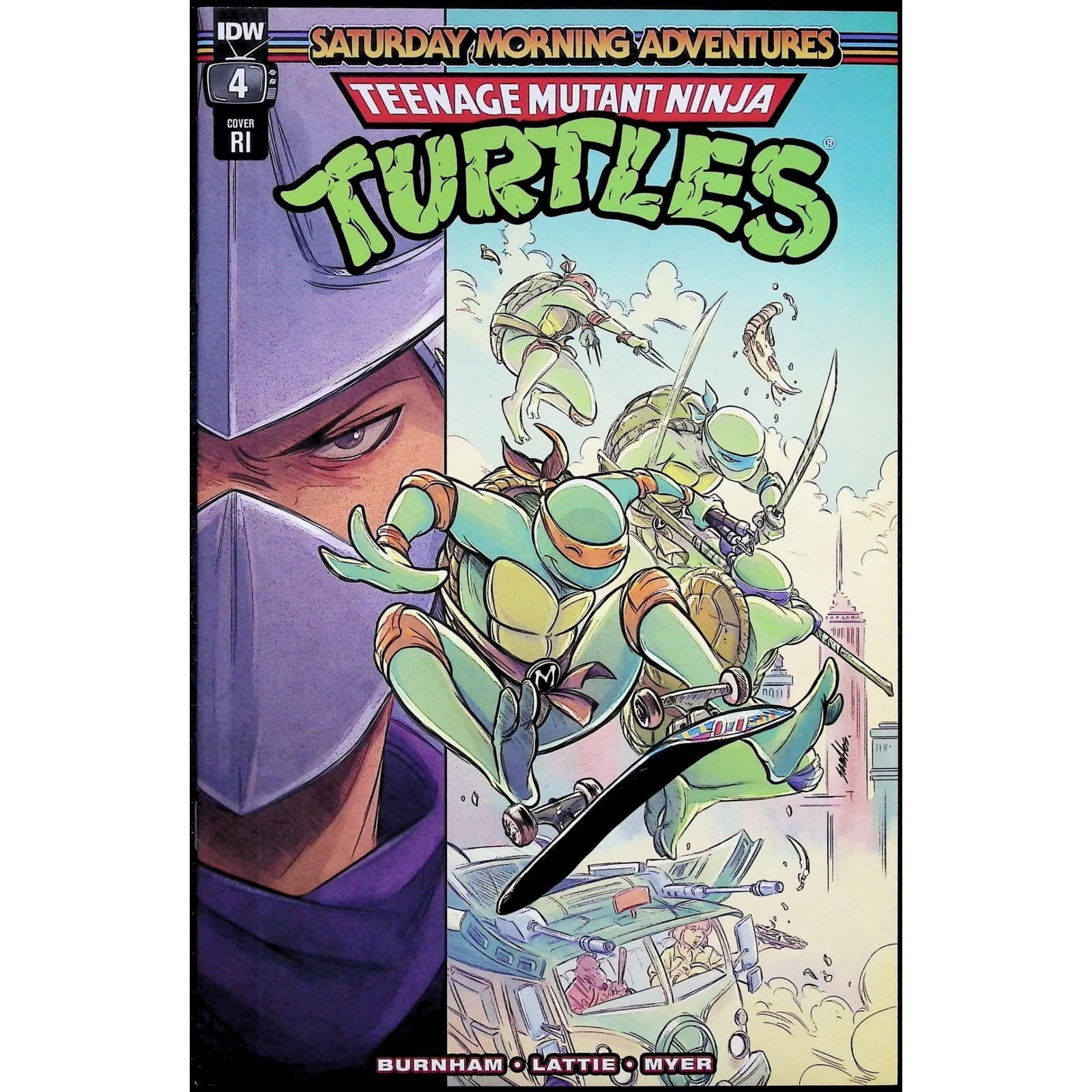 Teenage Mutant Ninja Turtles 4X Comic Lot #96 1 4 1 Odyn Uno Moja Yi - Thumbnail 6
