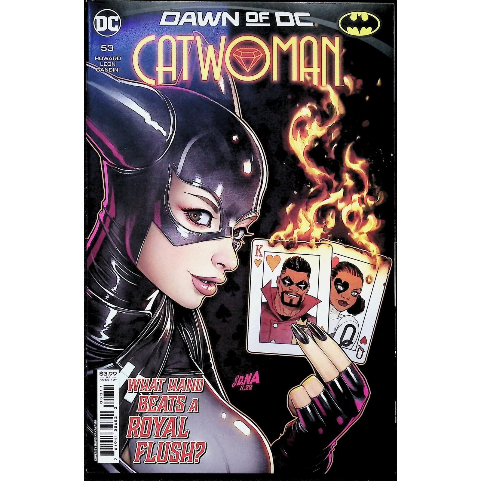 Catwoman 2X Comic Lot #53 53B David Nakayama Sergio Acuna Variant DC - Thumbnail 2