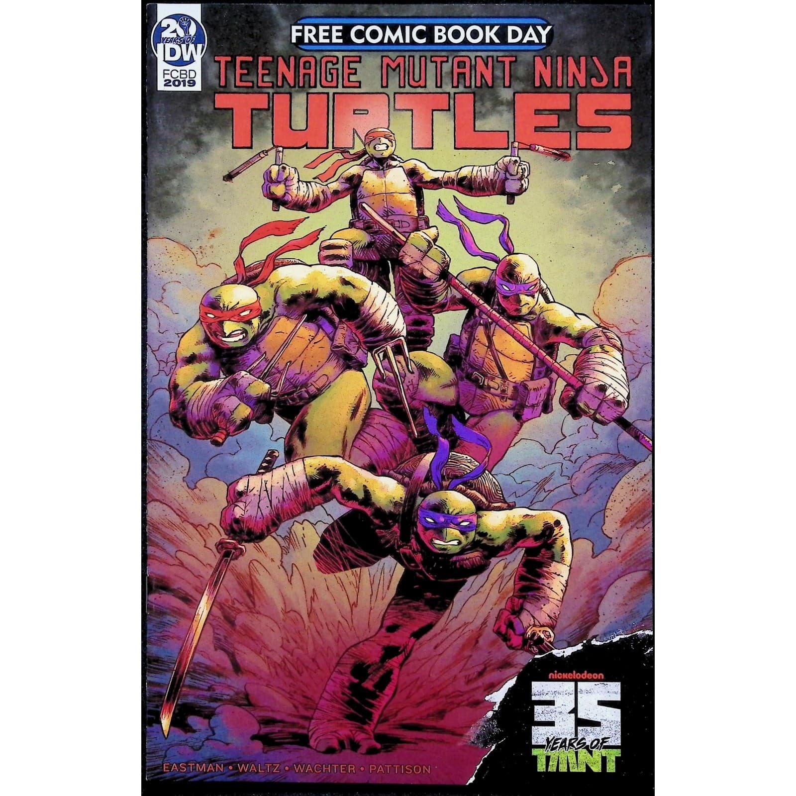 Teenage Mutant Ninja Turtles 4X Comic Lot #96 1 4 1 Odyn Uno Moja Yi - Thumbnail 4
