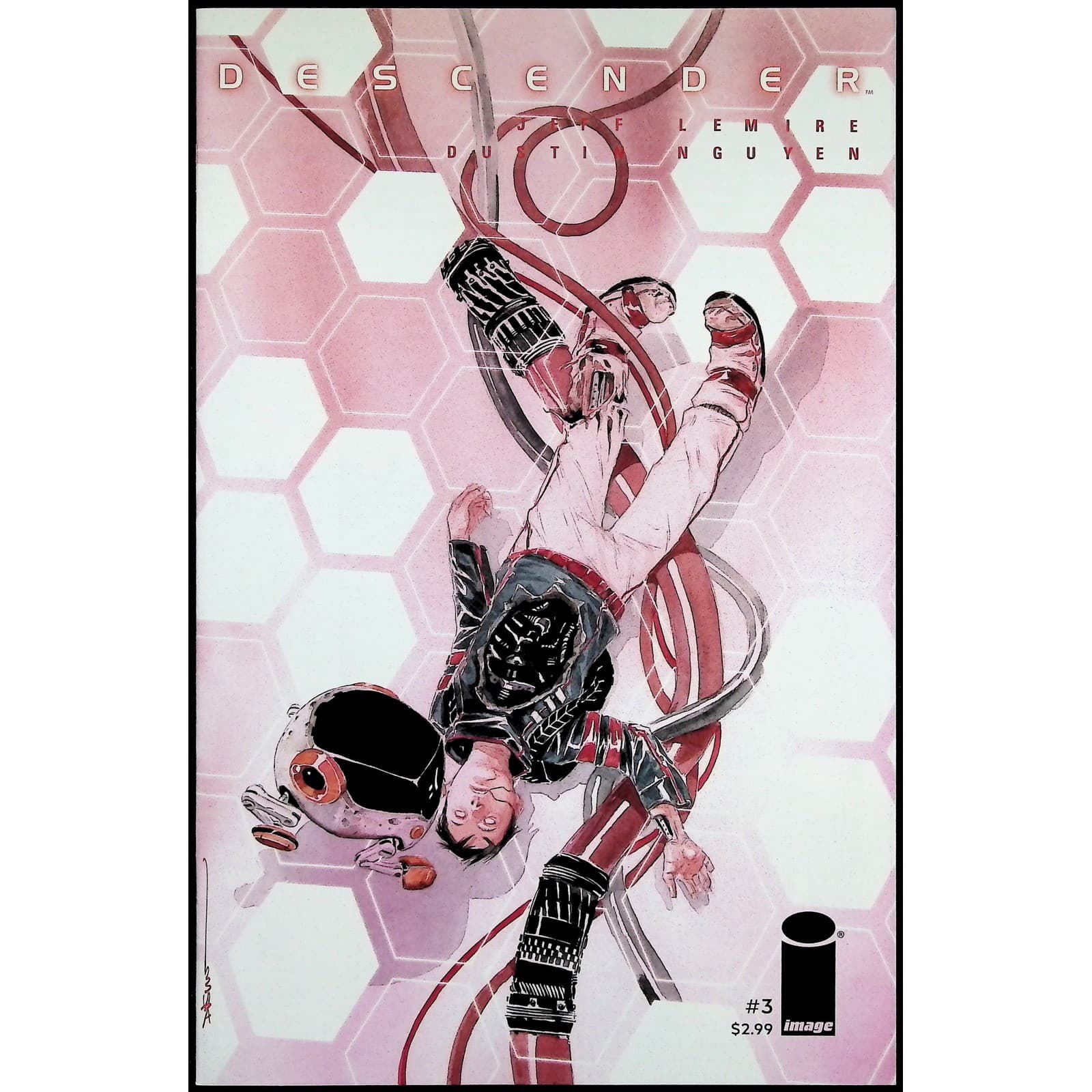 Image Comics Descender No. 1-6 Comic Lot Jeff Lemire Dustin Nguyen Sci-Fi #1-6 - Thumbnail 9
