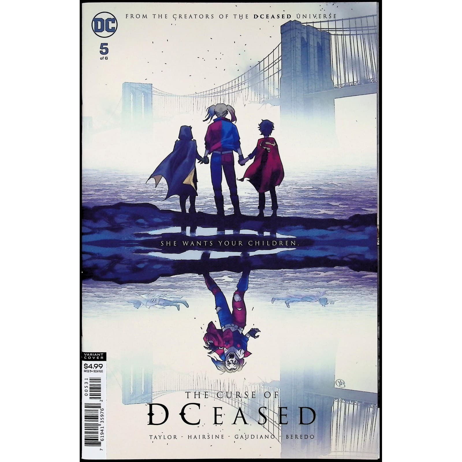 DCeased 6X Comic Lot 2 3 4 5 5 6 Yasmine Putri Mattina Horror Homage Variants DC - Thumbnail 10