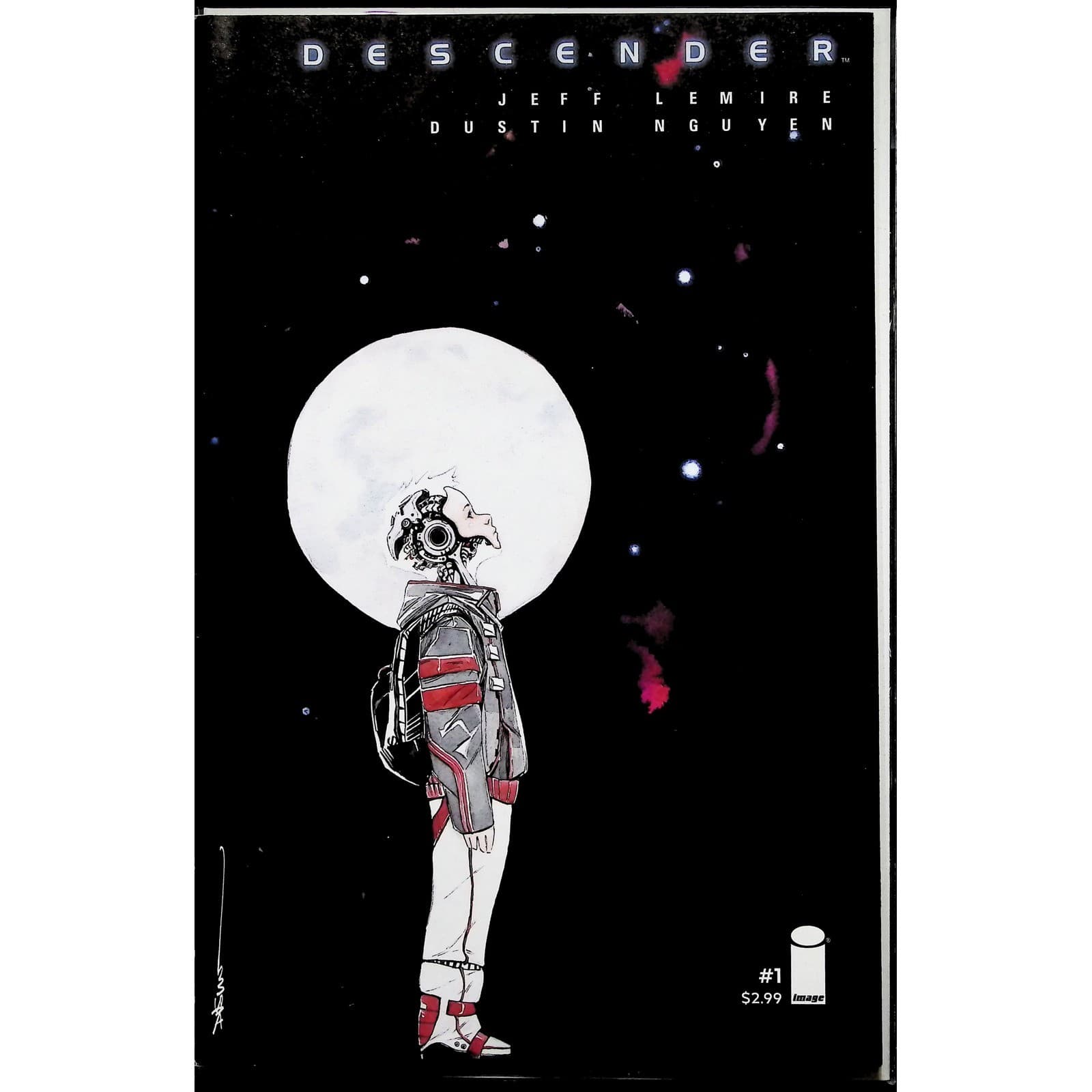 Image Comics Descender No. 1-6 Comic Lot Jeff Lemire Dustin Nguyen Sci-Fi #1-6 - Thumbnail 5