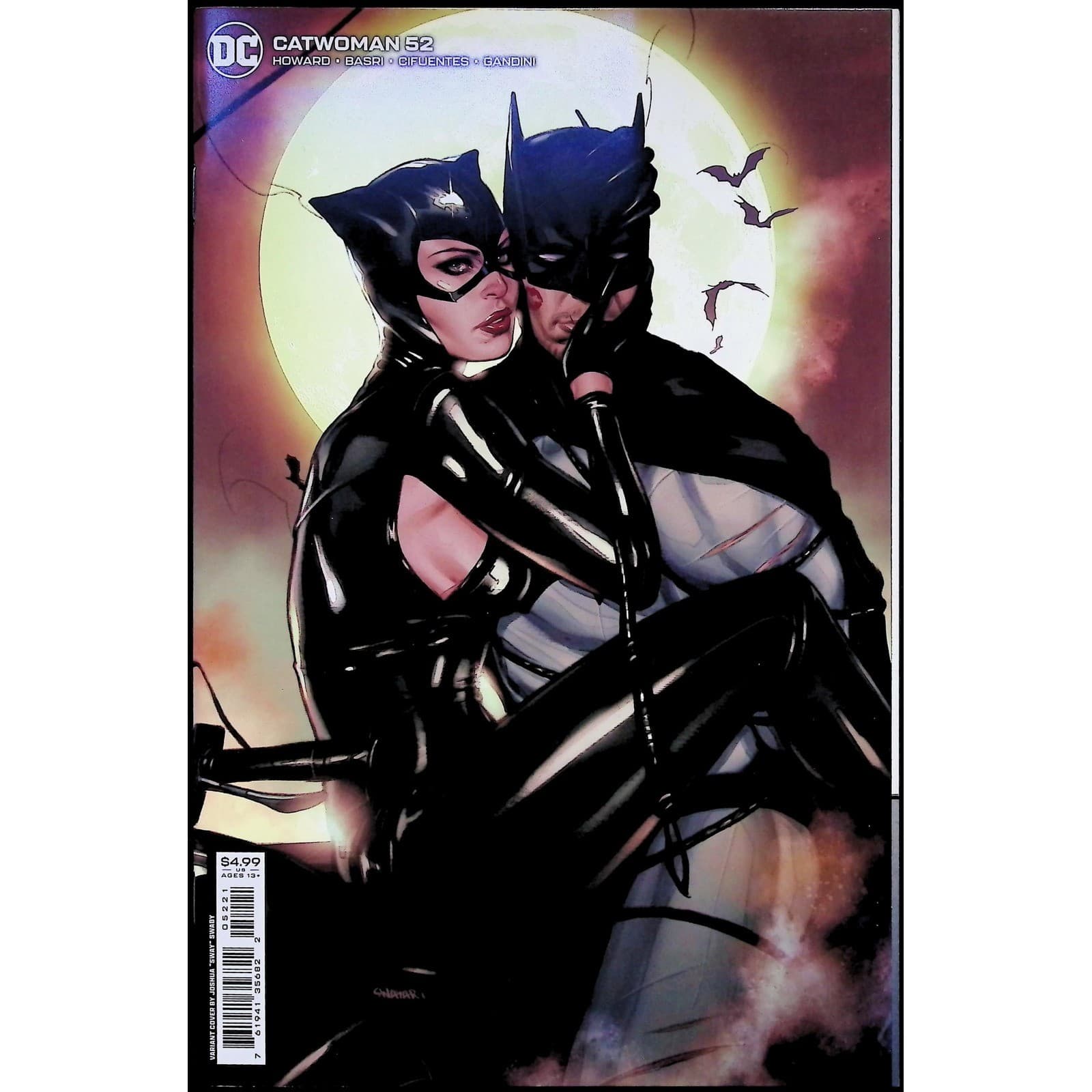 Catwoman 4X Comic Lot #52 52 52 Batman/Catwoman 10 Swaby Jim Lee DNA Variant DC - Thumbnail 2