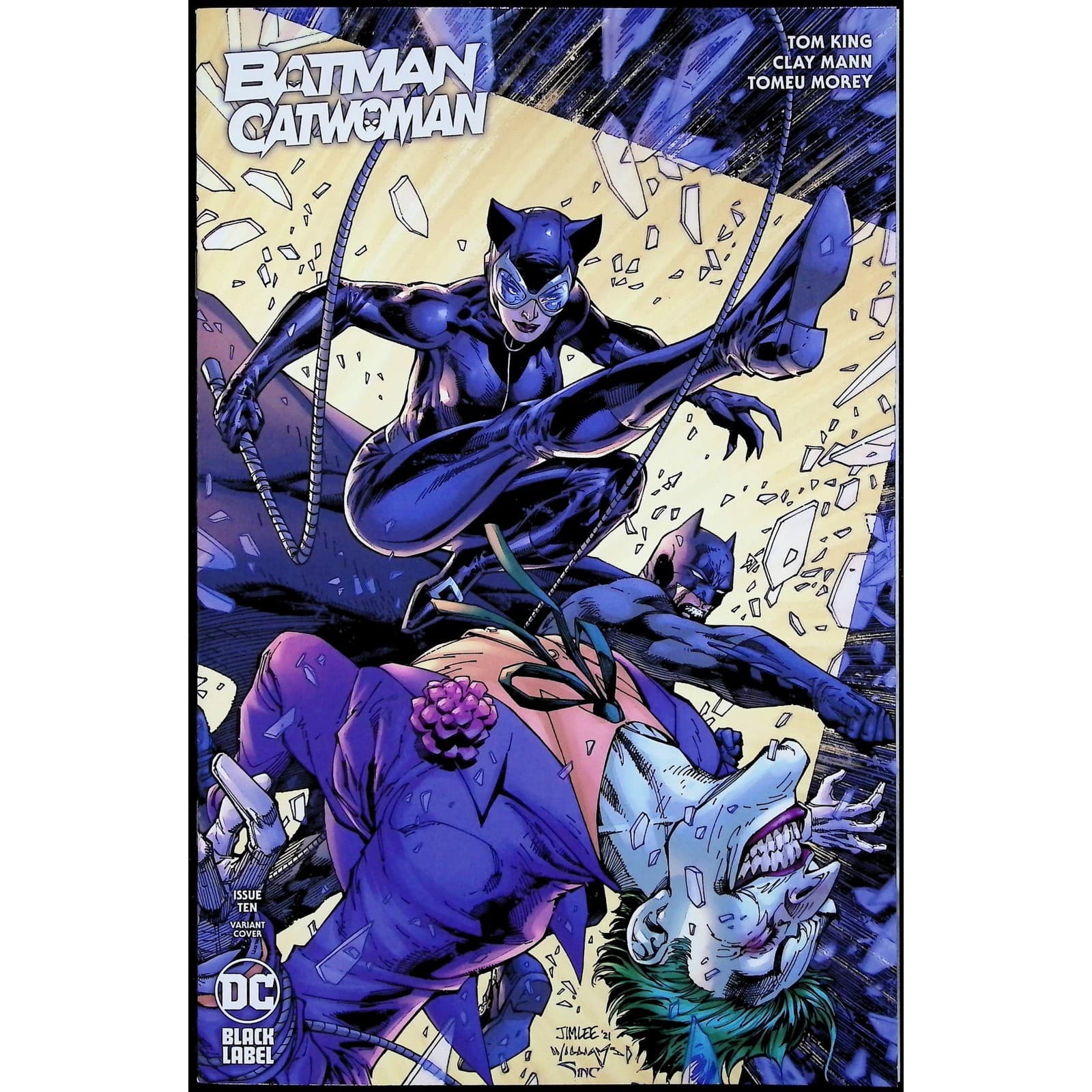 Catwoman 4X Comic Lot #52 52 52 Batman/Catwoman 10 Swaby Jim Lee DNA Variant DC - Thumbnail 7