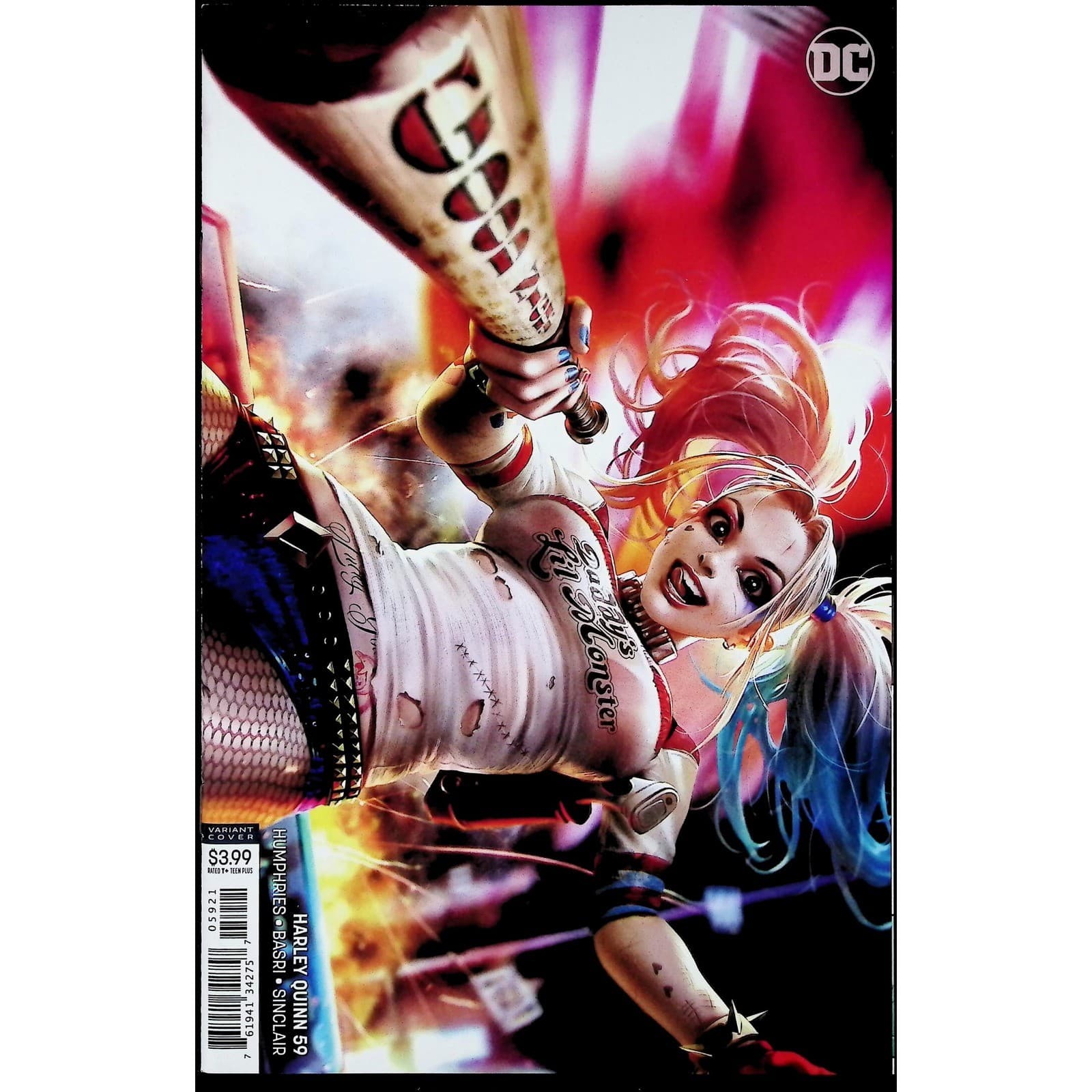 Harley Quinn 6X Comic Lot #1 59 59 60 60 Heroes in Crisis #8 Derrick Chew Cho DC - Thumbnail 6