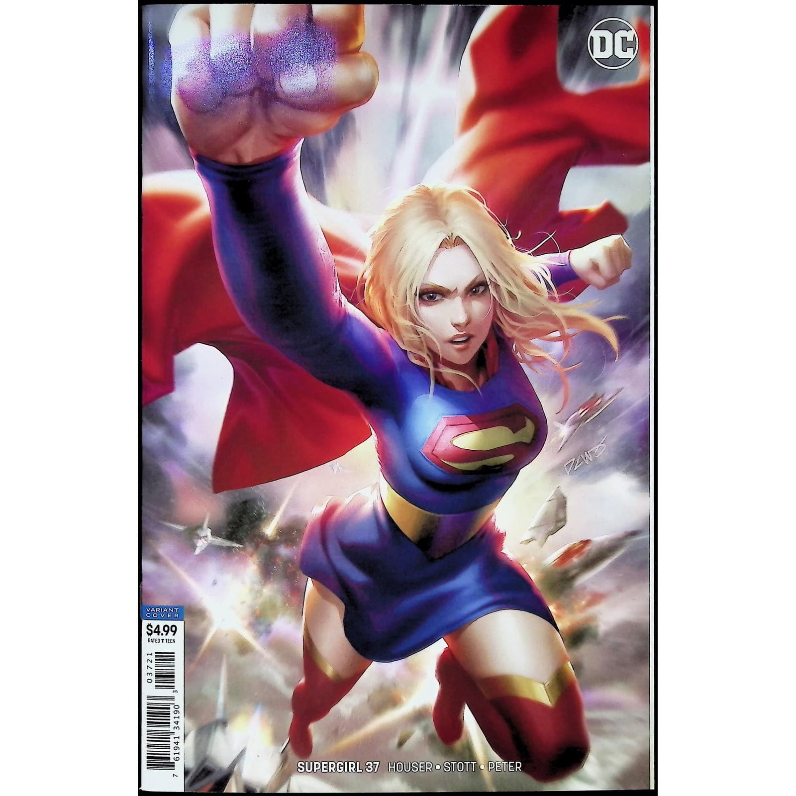 Supergirl 6X Comic Lot #34 35 36 37 27 Annual 1 1st Supergirl Who Laughs Chew DC - Thumbnail 6