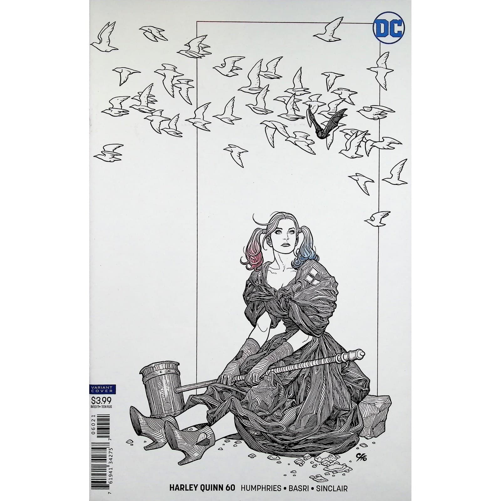 Harley Quinn 6X Comic Lot #1 59 59 60 60 Heroes in Crisis #8 Derrick Chew Cho DC - Thumbnail 10