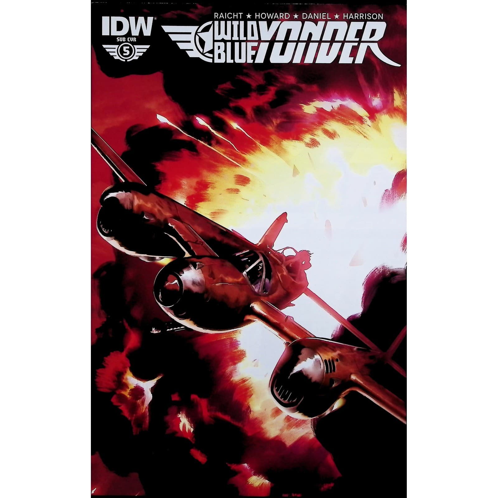 IDW Wild Blue Yonder Comic Lot Issues #1-5 Complete Series Set - Thumbnail 4