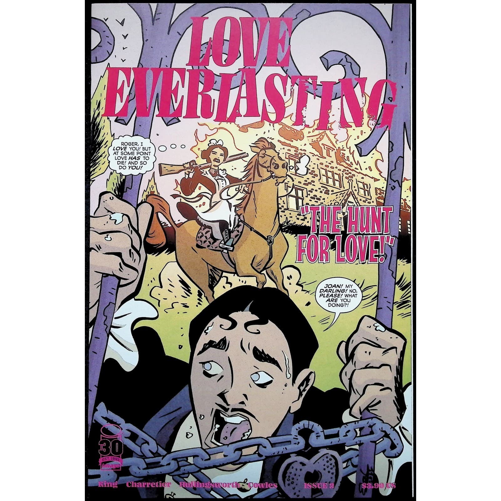 Love Everlasting #1 2 Tom King Elsa Charretier Variant Cover Lot of 3 Image - Thumbnail 2