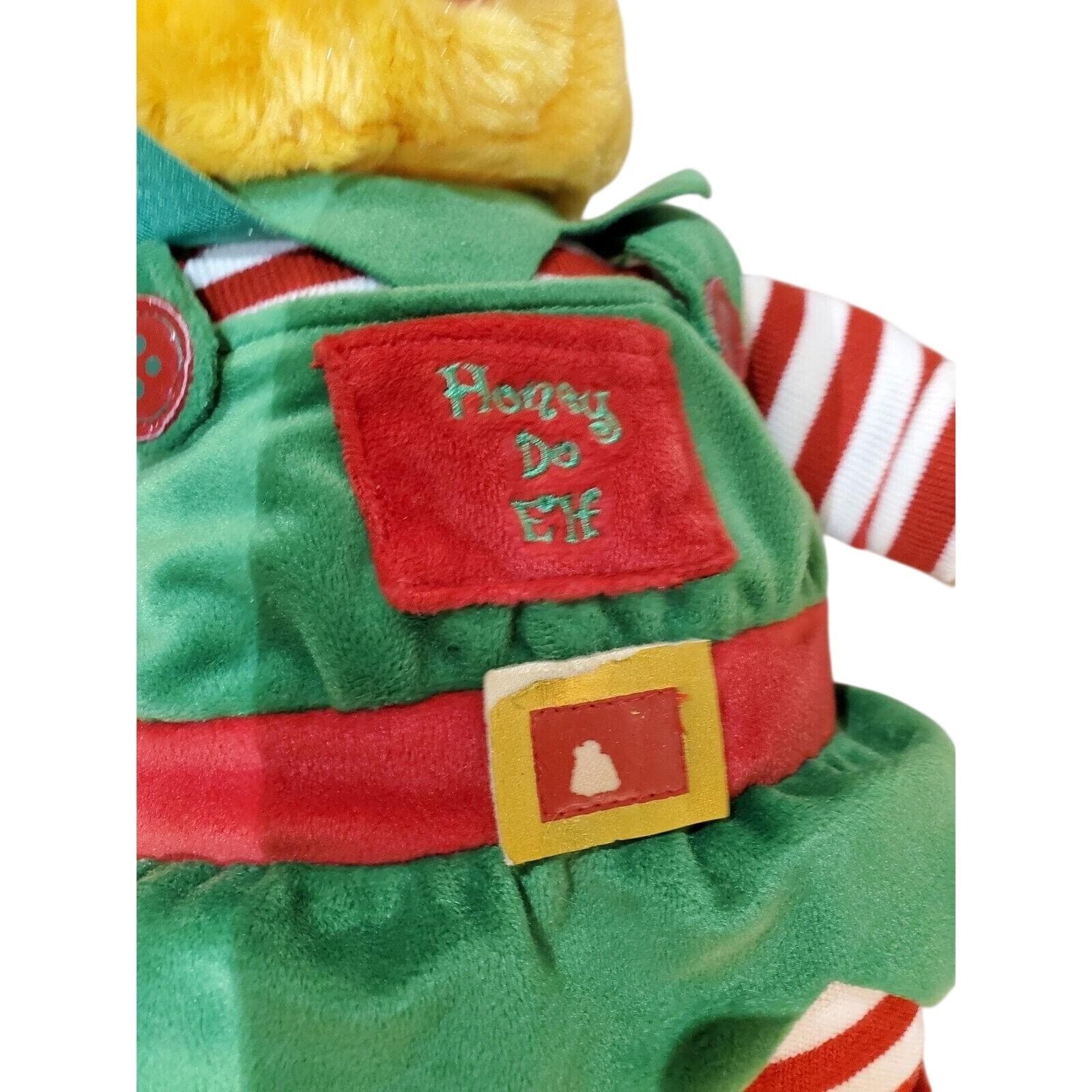 Vintage Disneyland Walt Disney Winnie The Pooh Honey Do Elf Plush Christmas - Thumbnail 5