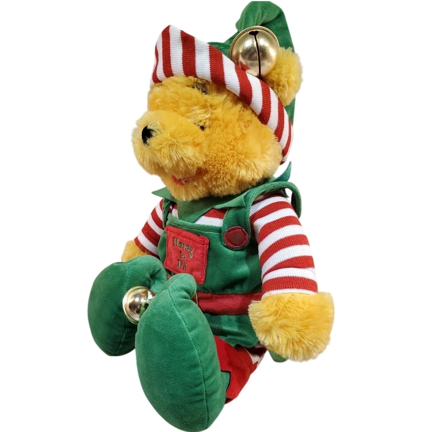 Vintage Disneyland Walt Disney Winnie The Pooh Honey Do Elf Plush Christmas - Thumbnail 3