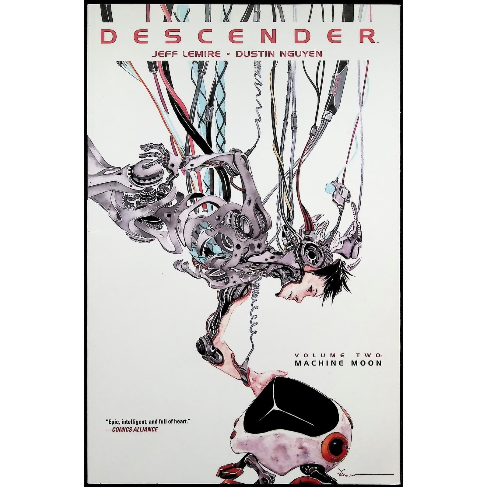 Image Comics Descender Graphic Novel Lot Vol 1-3 Jeff Lemire Dustin Nguyen #TPB - Thumbnail 3