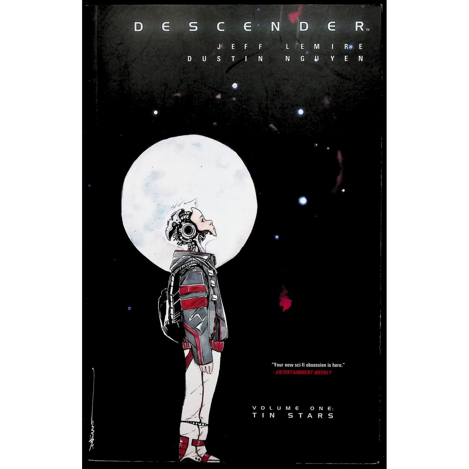 Image Comics Descender Graphic Novel Lot Vol 1-3 Jeff Lemire Dustin Nguyen #TPB - Thumbnail 2
