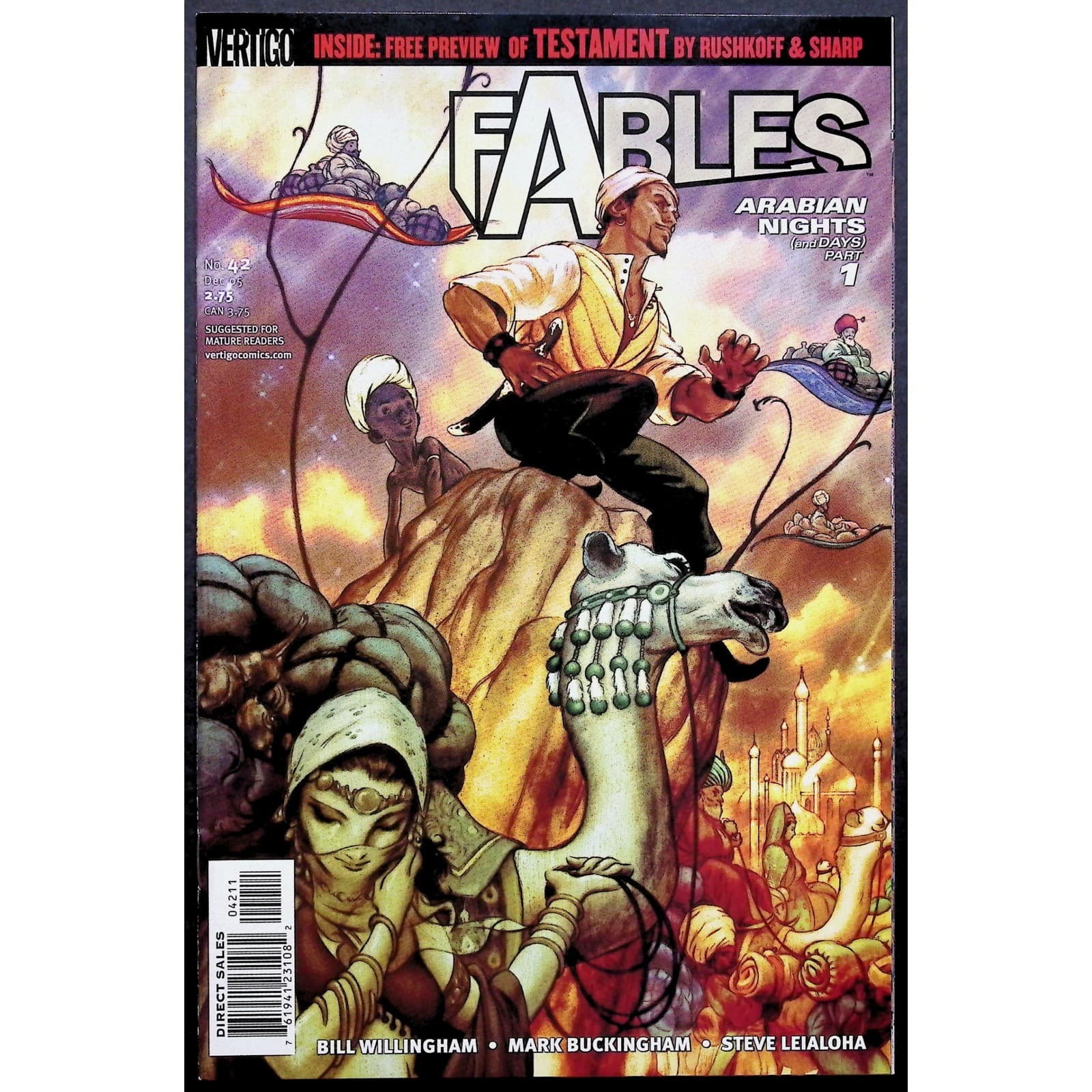 Fables Comic 11x Lot Vertigo Issues #36–38, 40–42, 44–46, 50, 57 Milestone - Thumbnail 5