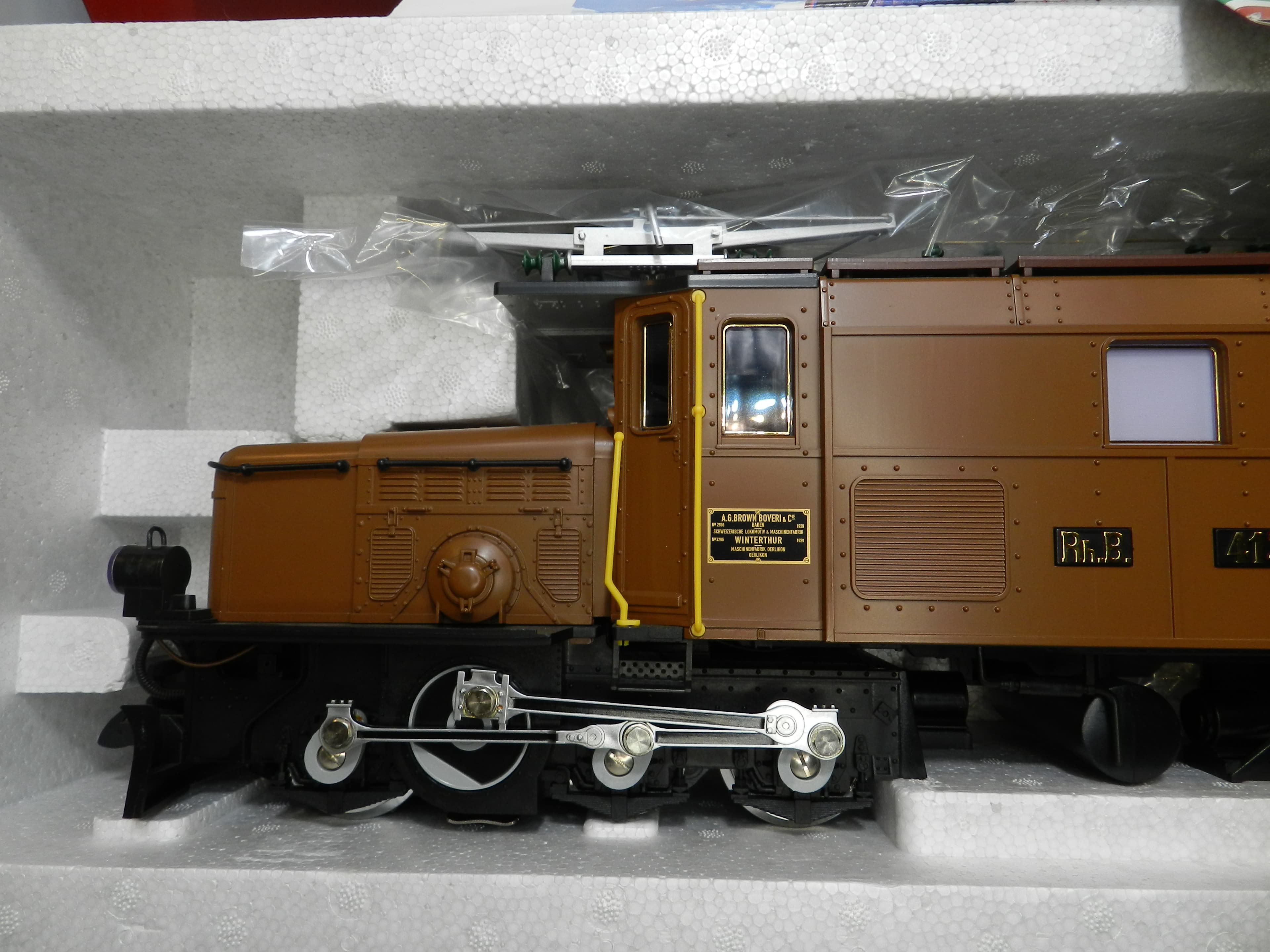 Lehmann Train LGB 2040 RhB Crocodile Electric Locomotive #413 2240 G Scale (O88K - Thumbnail 10