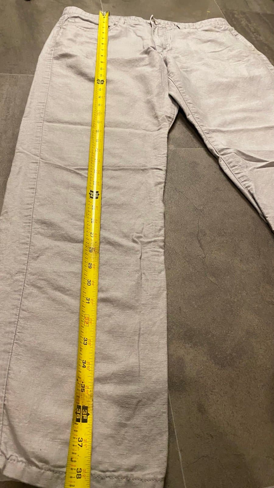 Grey Calvin Kline 33x32 chino trousers - Thumbnail 2