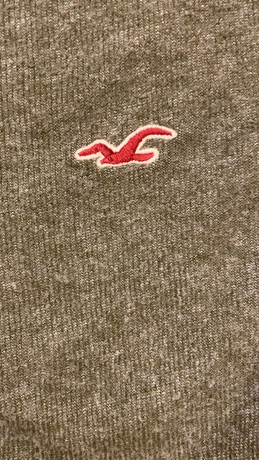 Green long sleeve Hollister sweater men’s medium - Thumbnail 3