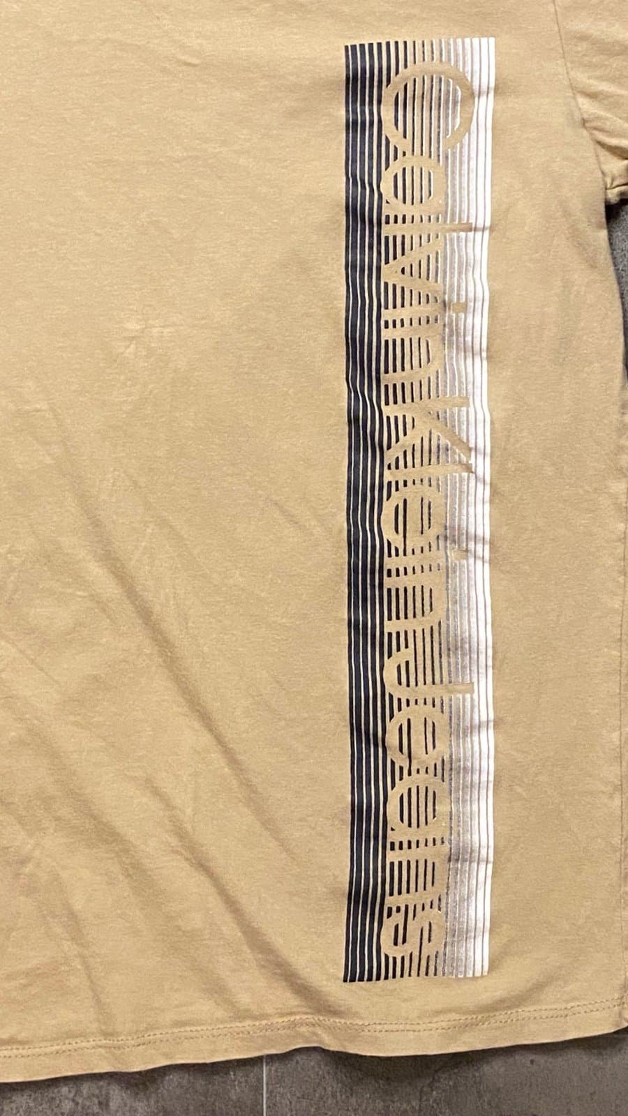 Tan Calvin Kline jeans tee shirt - Thumbnail 2