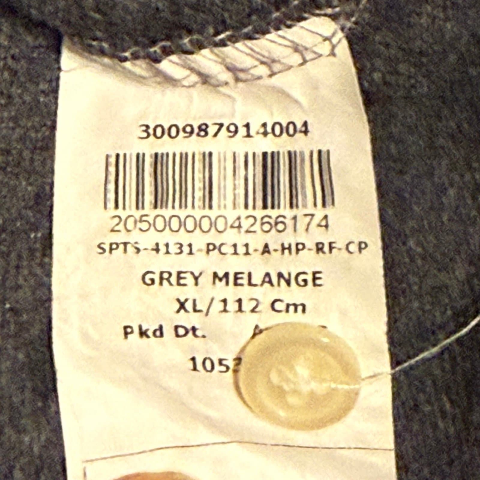 White & grey spunk XL Polo Shirt - Thumbnail 3