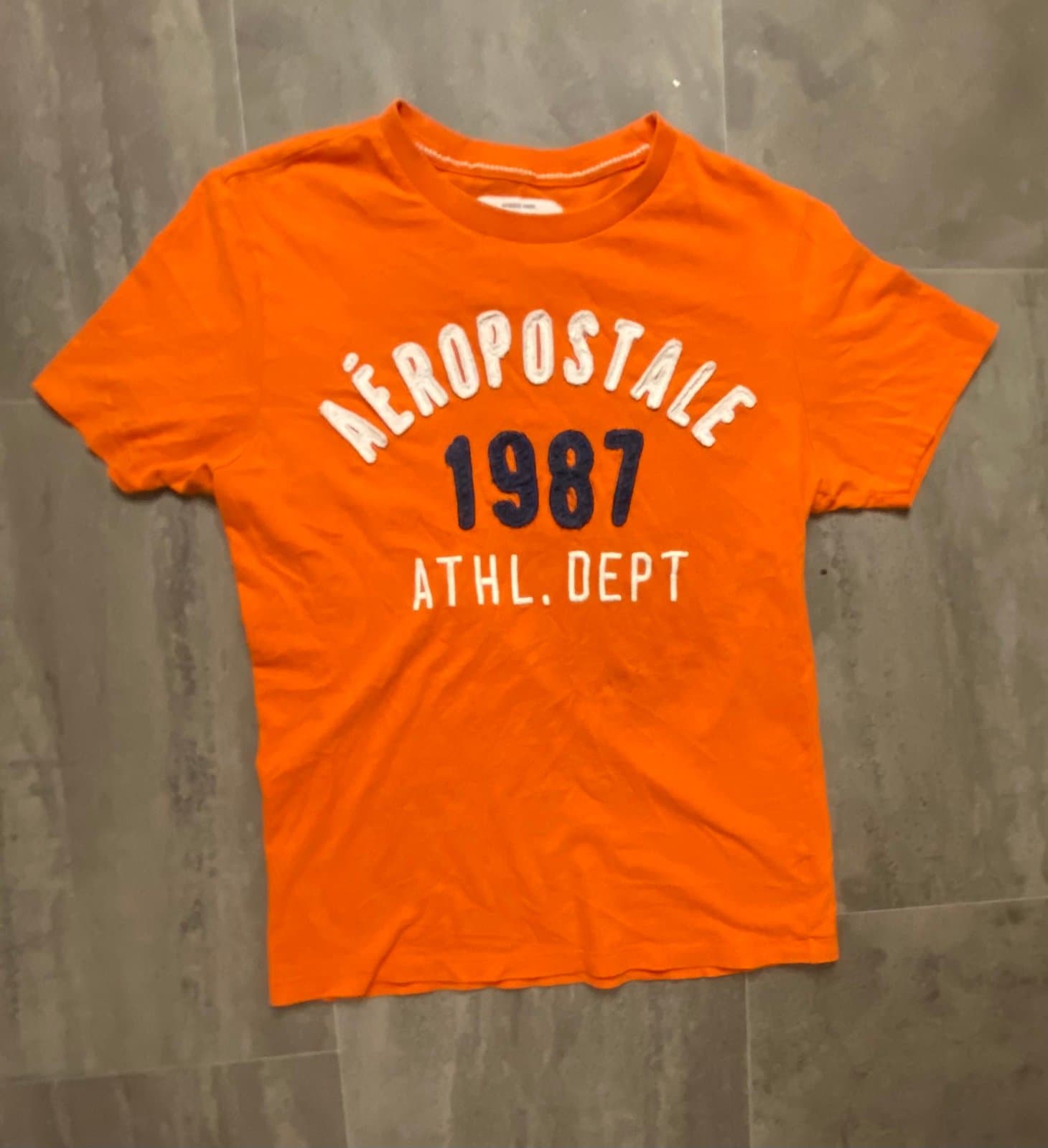Orange Aeropostale small shirt