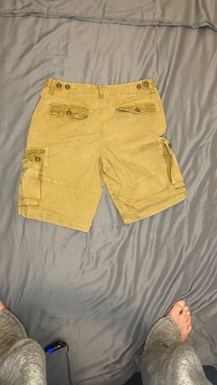 Tan American eagle size 32 cargo shorts - Thumbnail 5