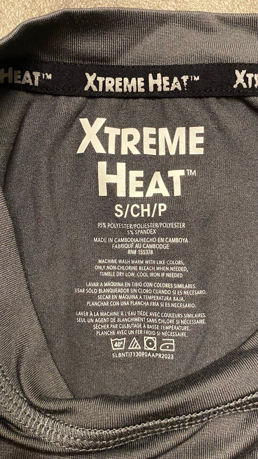 Grey / silver extreme heat S long sleeve - Thumbnail 3